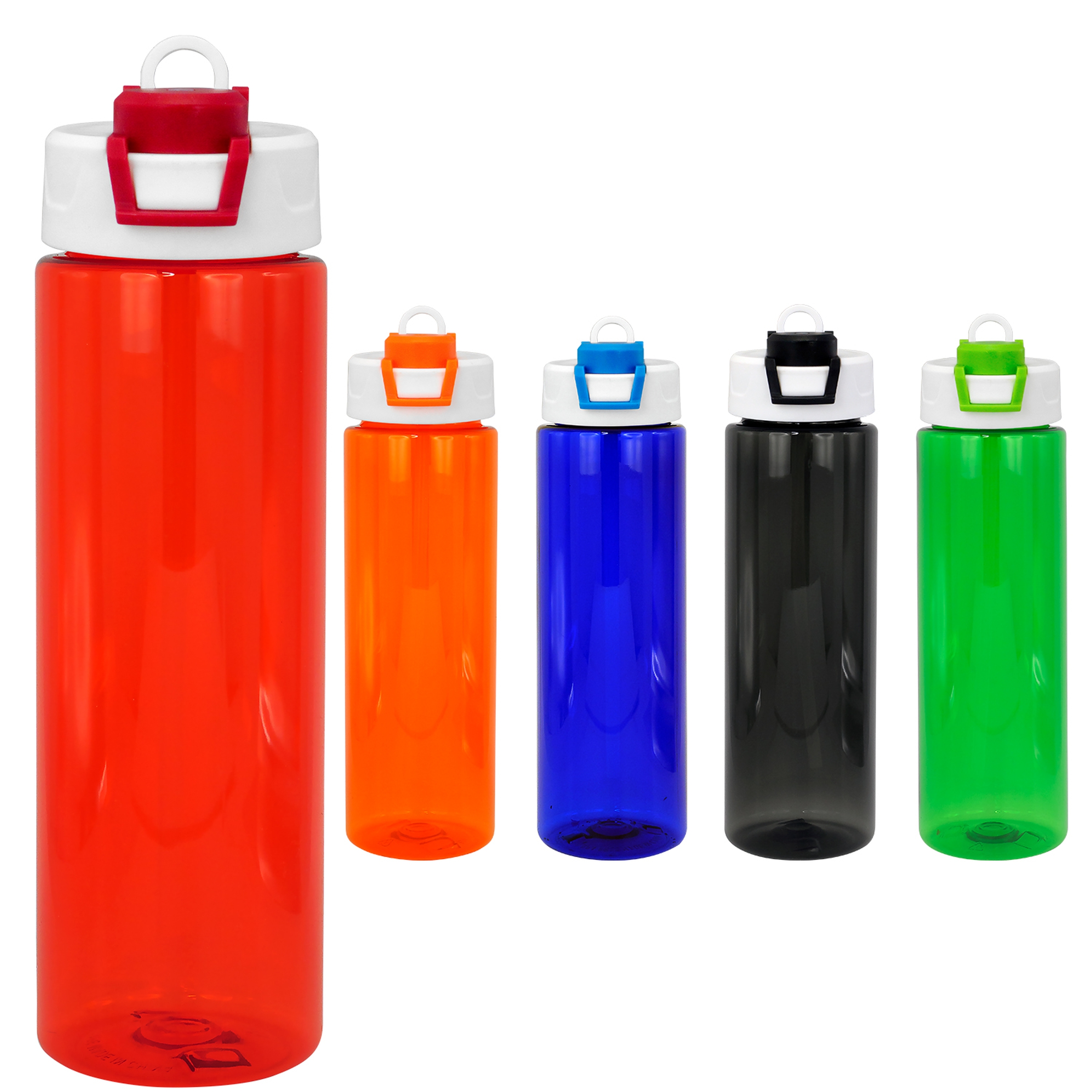 Two Tone Pop Up 24 oz. Colorful Bottle 1