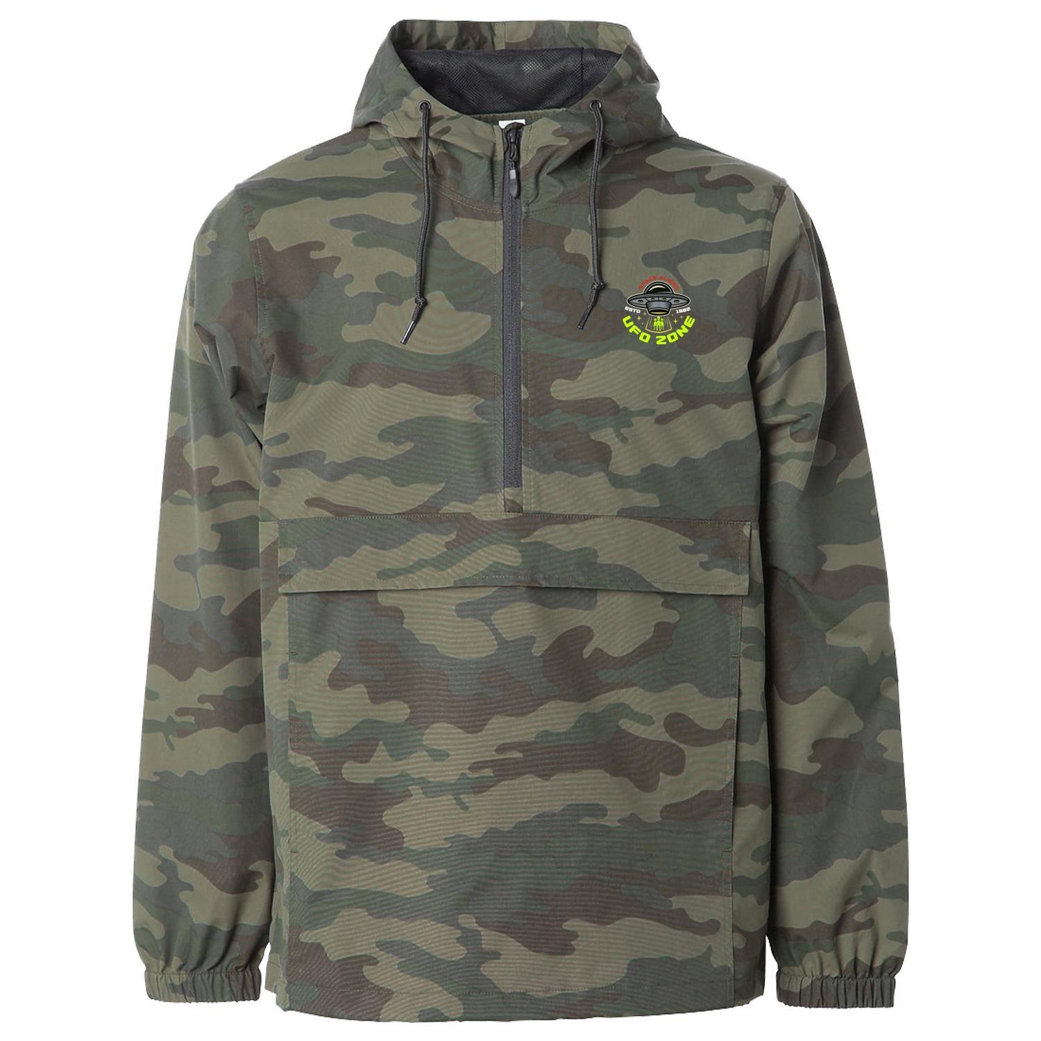 Independent Trading Co.® Water Resistant Windbreaker Anorak Jacket 1