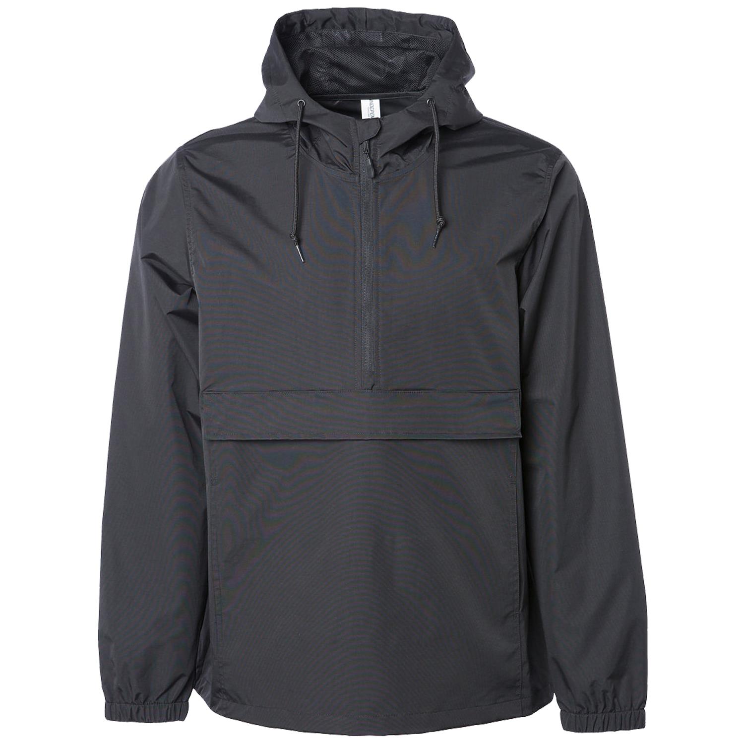 Independent Trading Co.® Water Resistant Windbreaker Anorak Jacket 1