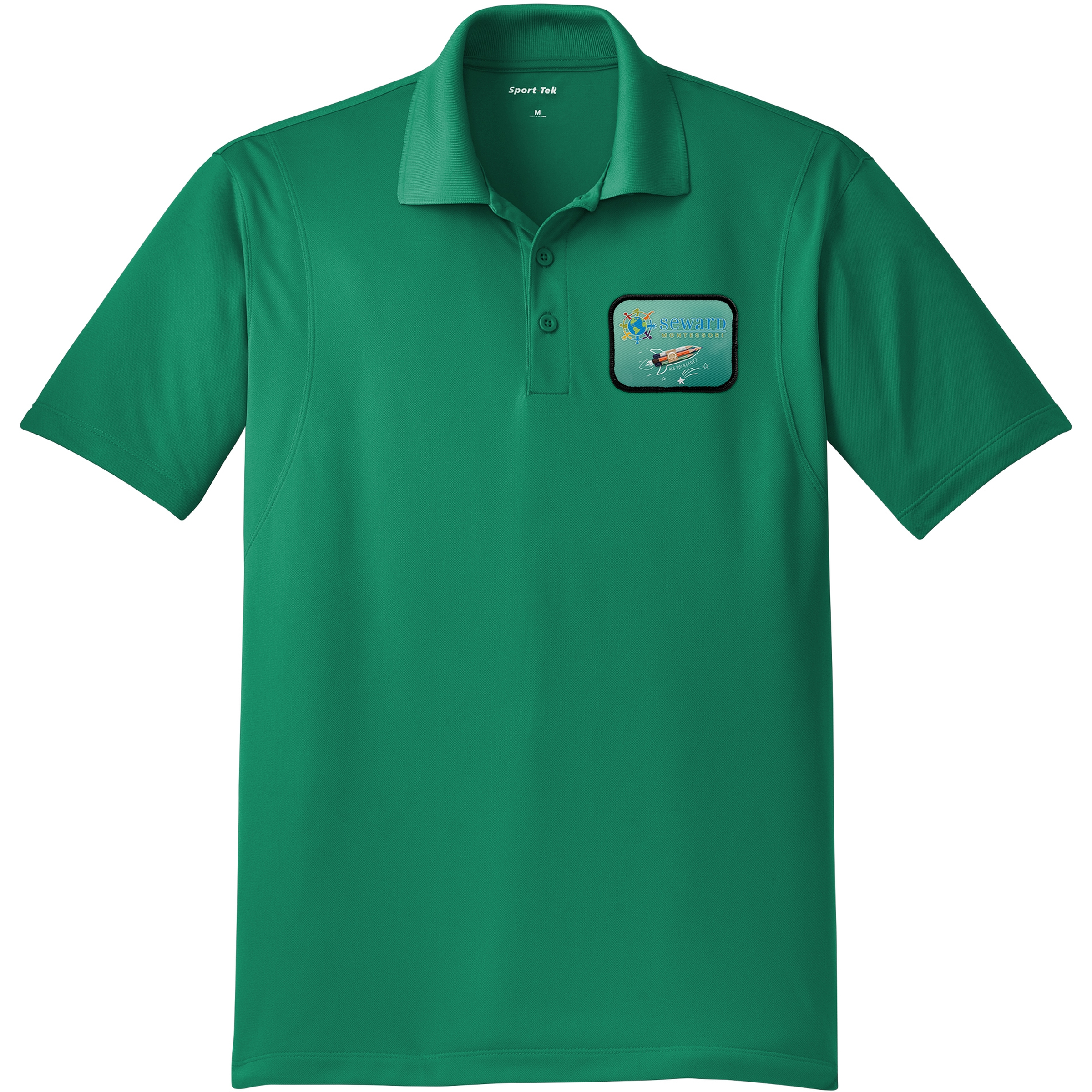 Sport-Tek® Micropique Sport-Wick® Polo w/Emblem 1