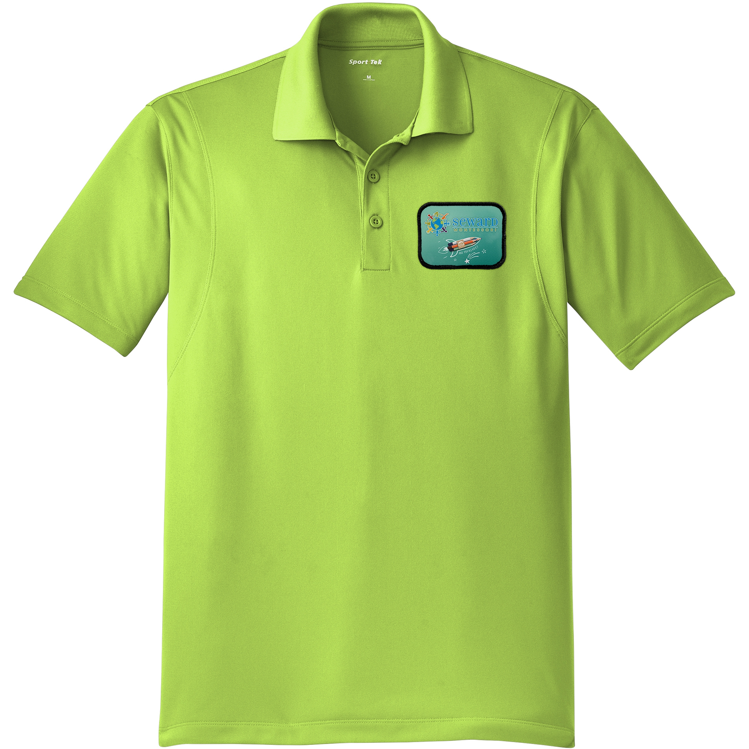 Sport-Tek® Micropique Sport-Wick® Polo w/Emblem 1