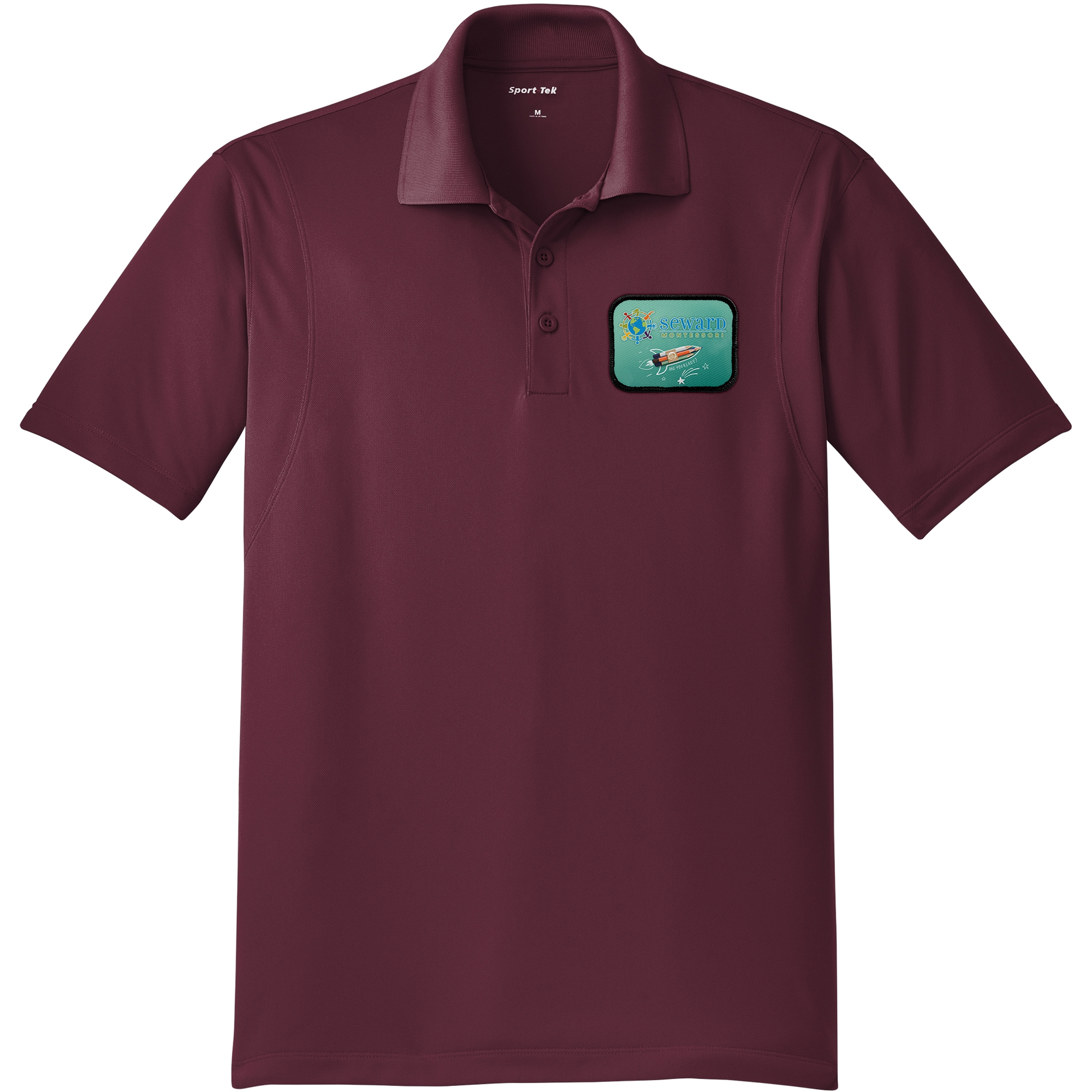 Sport-Tek® Micropique Sport-Wick® Polo w/Emblem 1