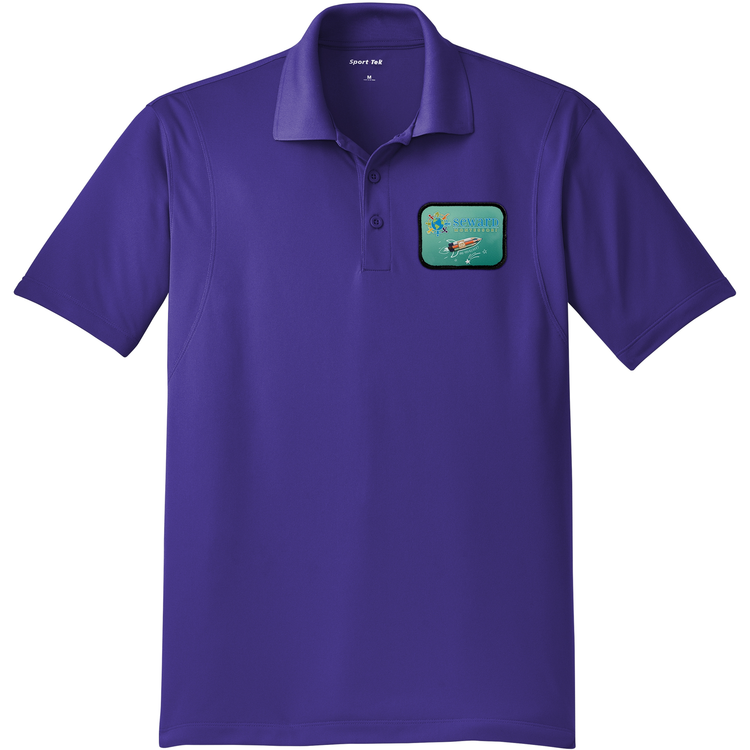 Sport-Tek® Micropique Sport-Wick® Polo w/Emblem 1