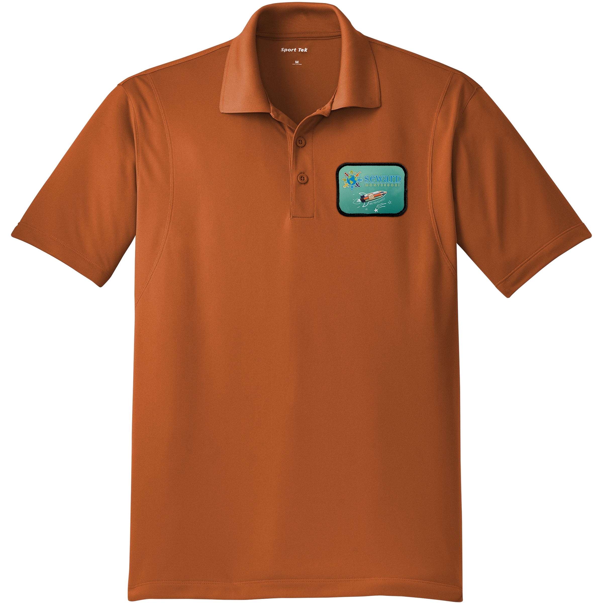 Sport-Tek® Micropique Sport-Wick® Polo w/Emblem 1