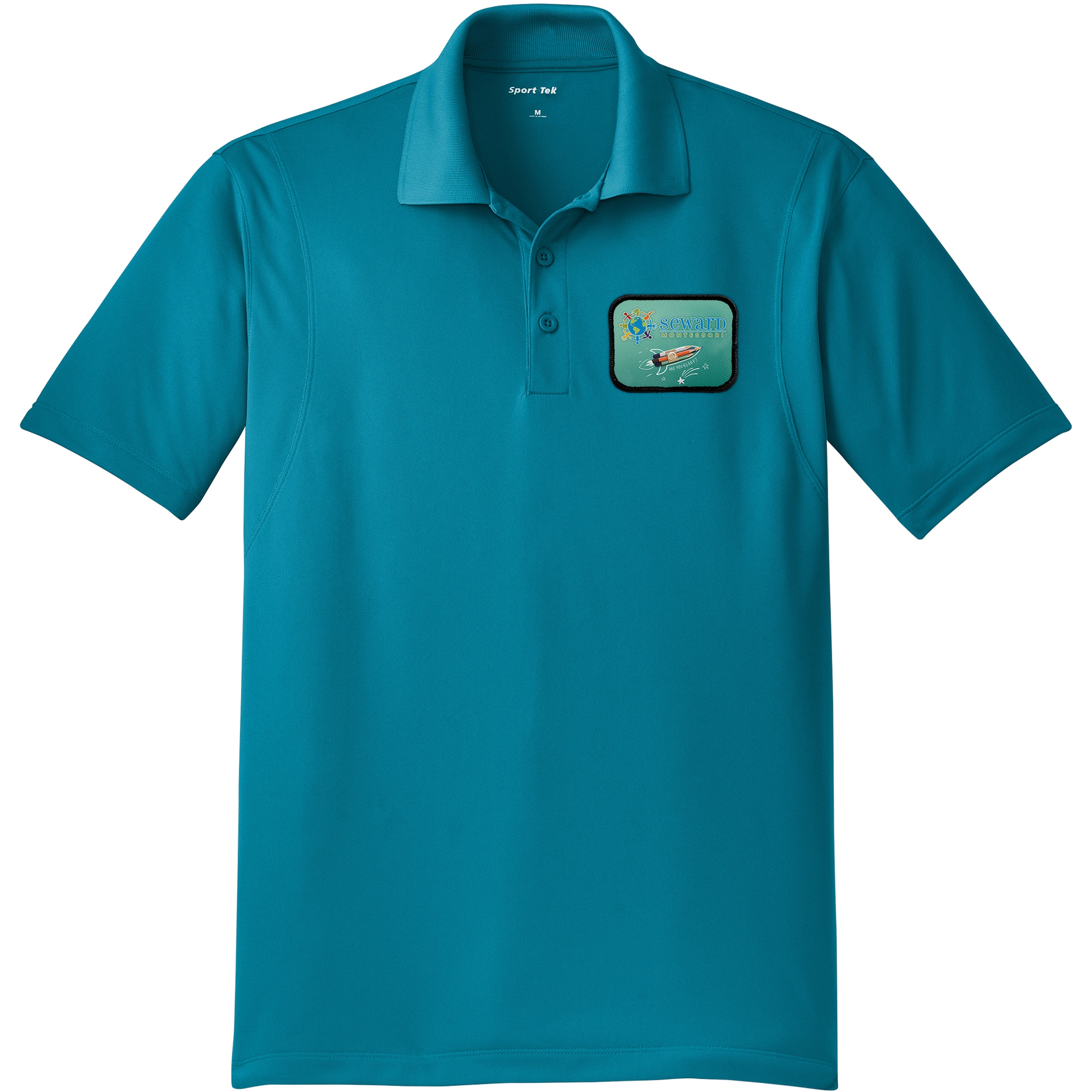 Sport-Tek® Micropique Sport-Wick® Polo w/Emblem 1