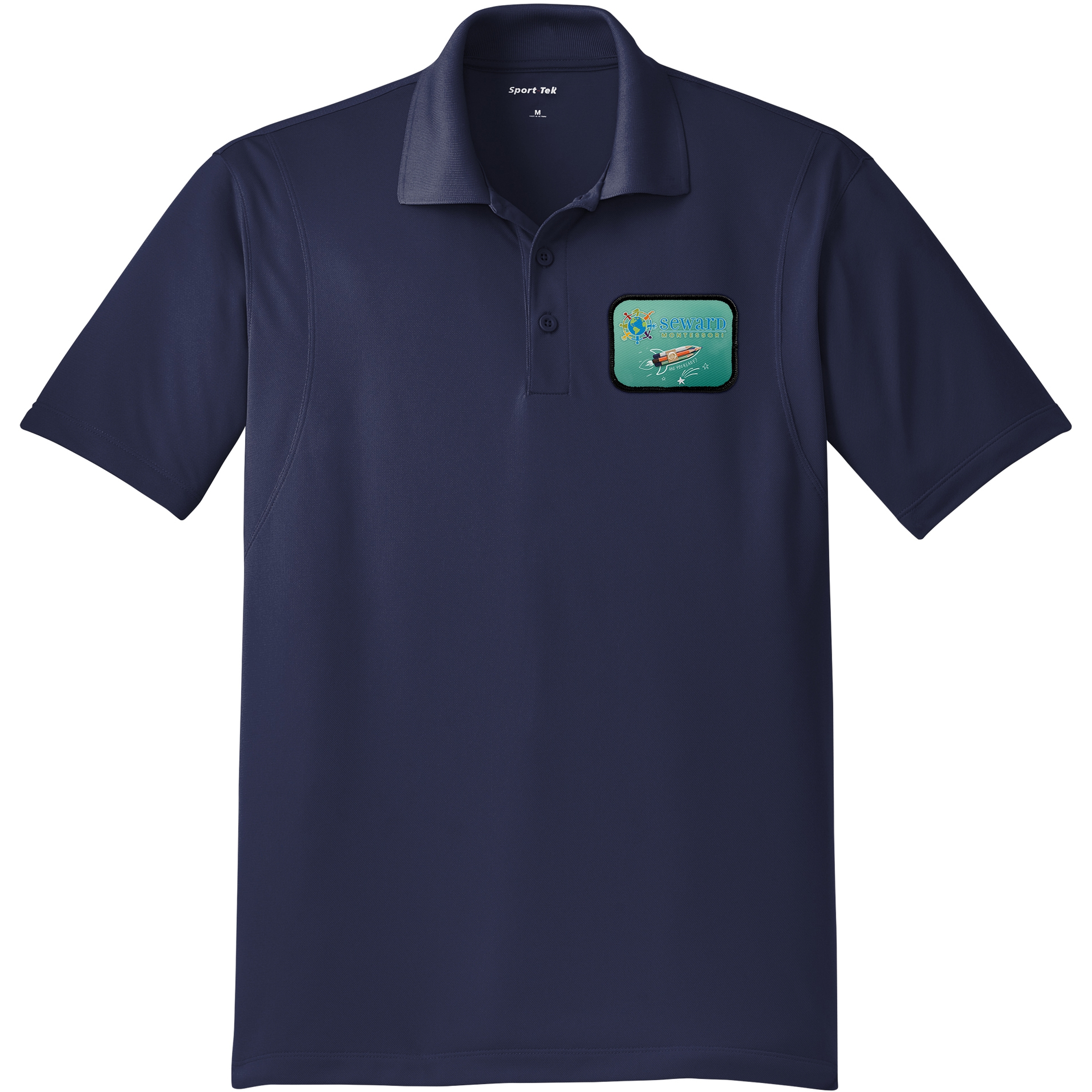 Sport-Tek® Micropique Sport-Wick® Polo w/Emblem 1