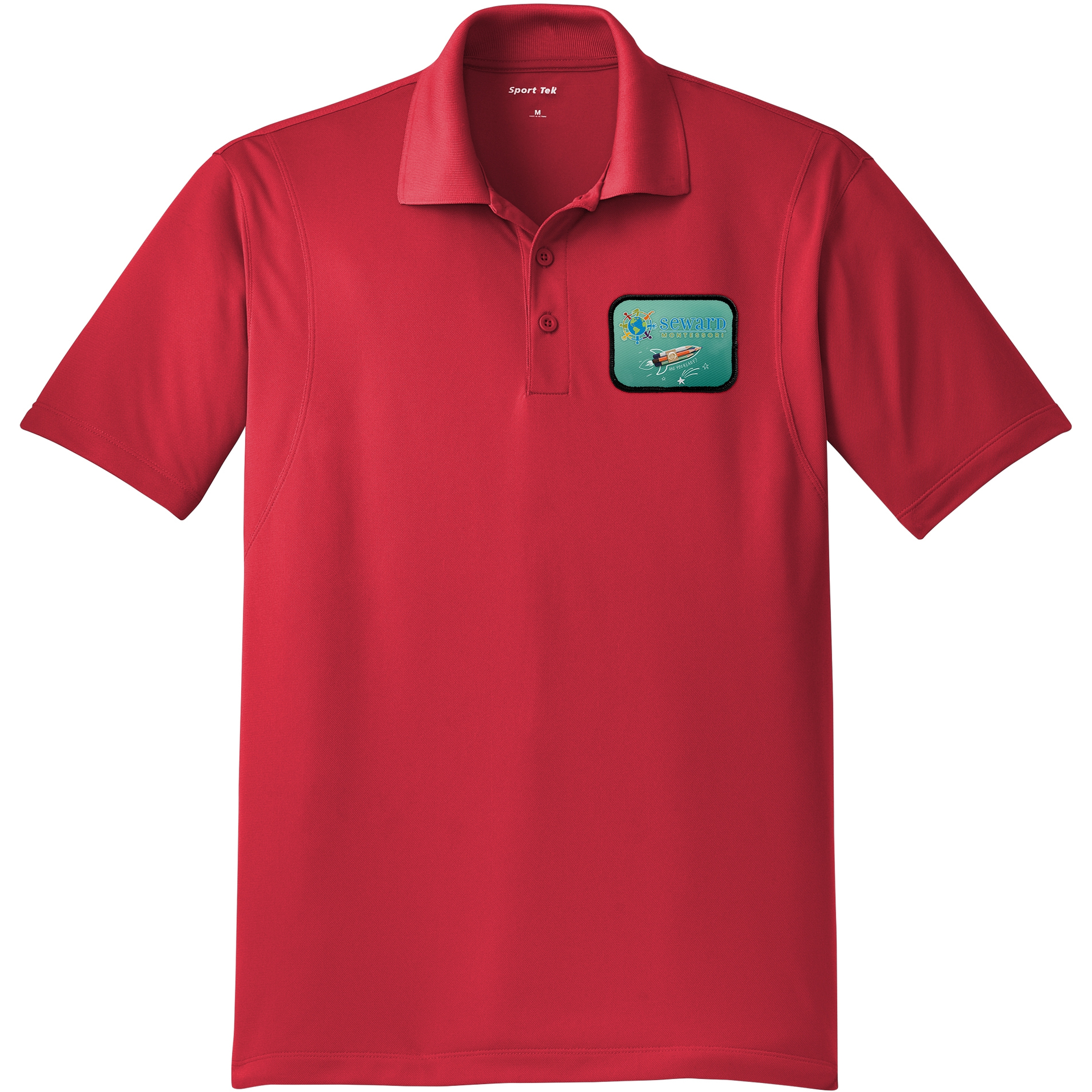 Sport-Tek® Micropique Sport-Wick® Polo w/Emblem 1