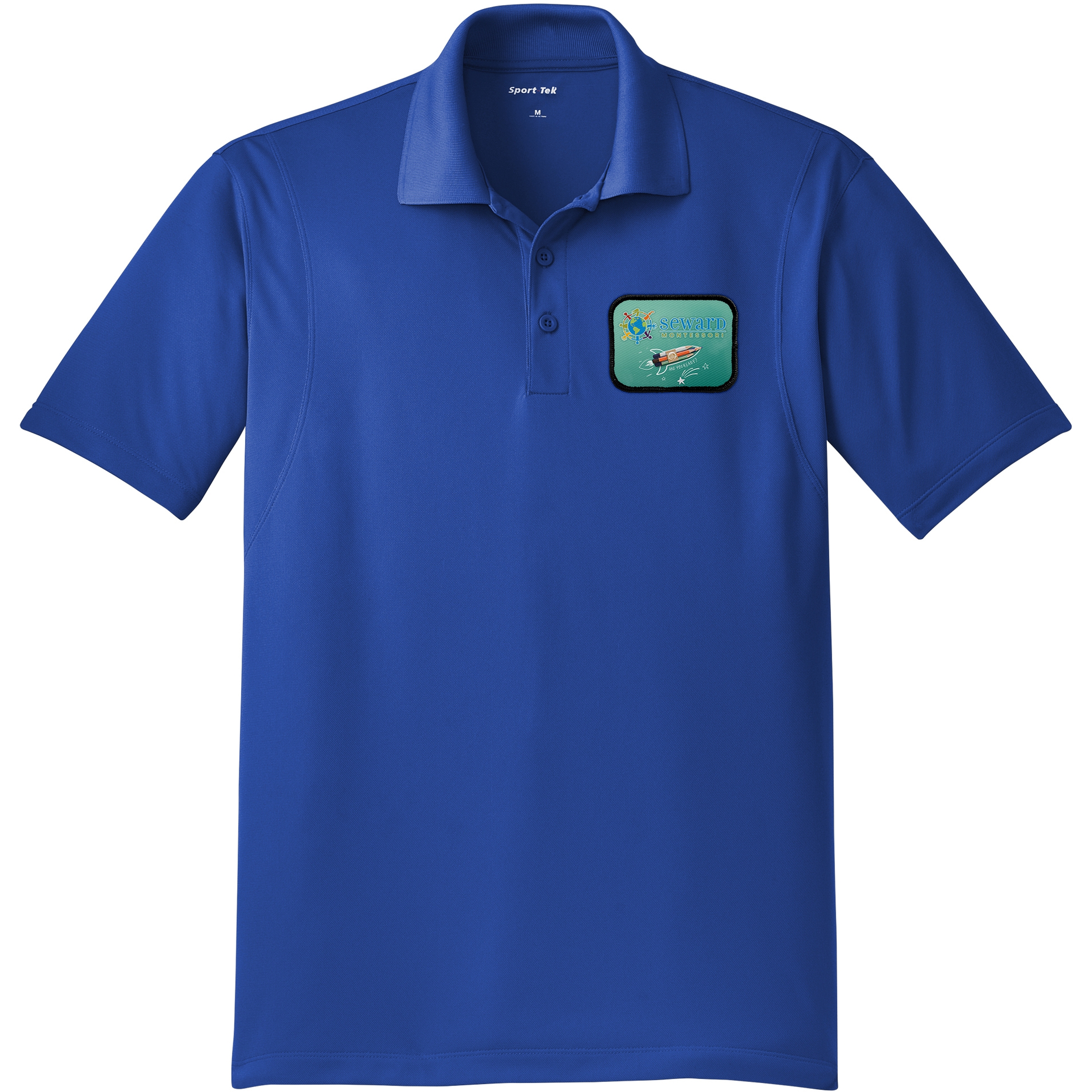 Sport-Tek® Micropique Sport-Wick® Polo w/Emblem 1