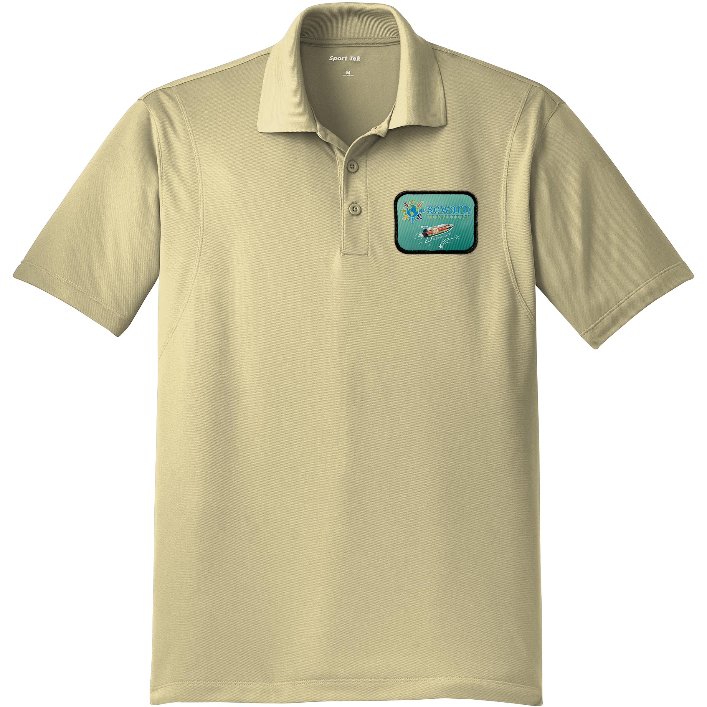 Sport-Tek® Micropique Sport-Wick® Polo w/Emblem 1