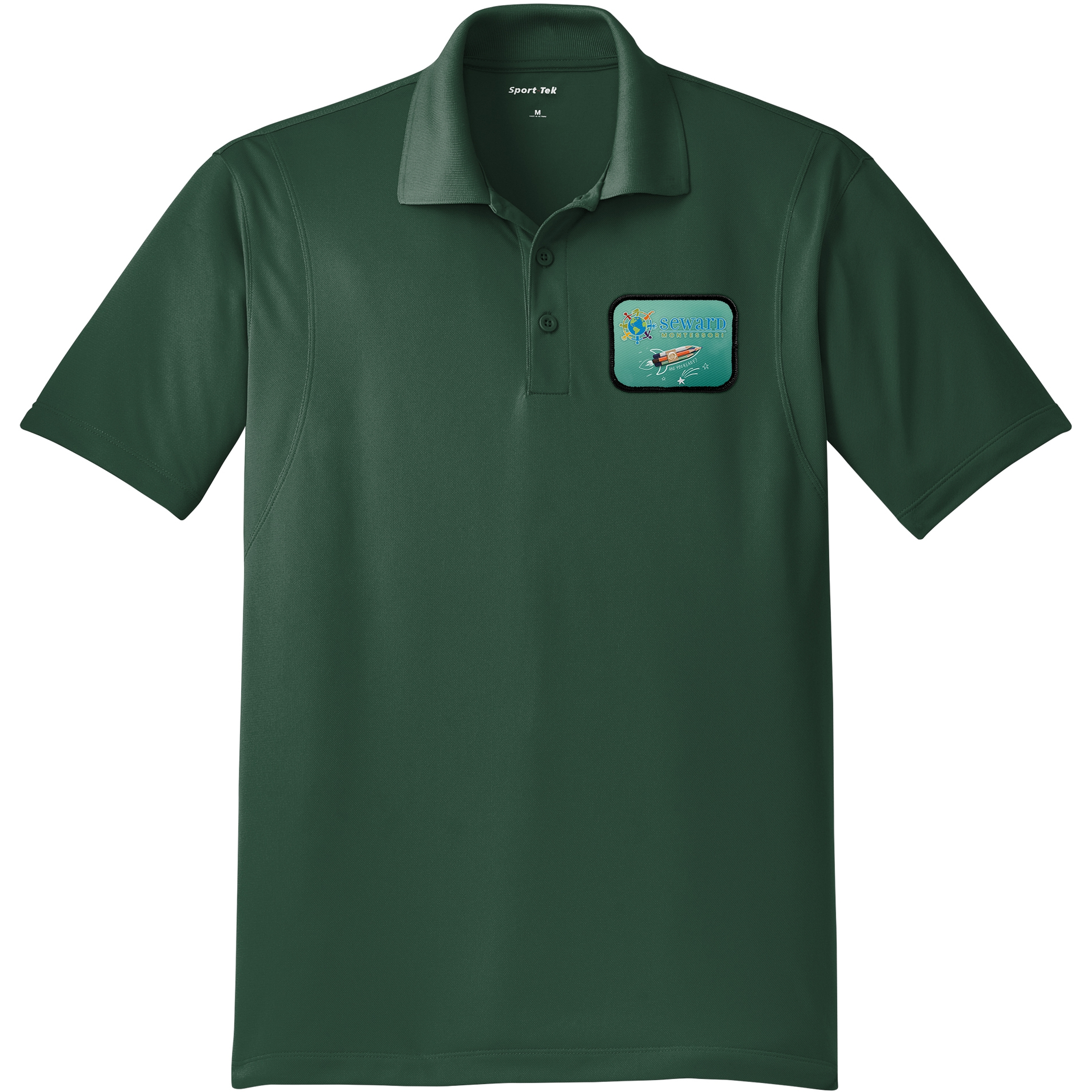 Sport-Tek® Micropique Sport-Wick® Polo w/Emblem 1