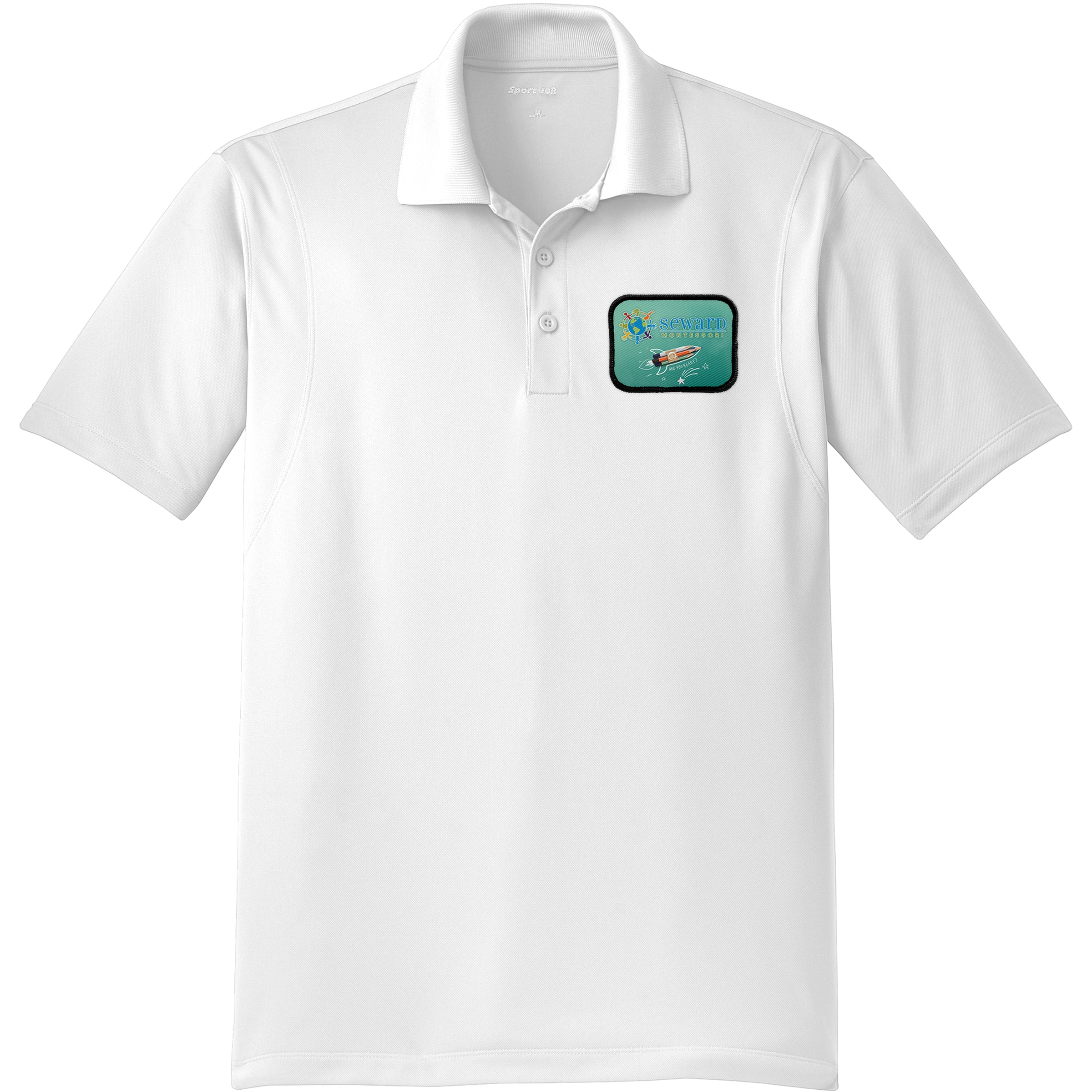 Sport-Tek® Micropique Sport-Wick® Polo w/Emblem 1
