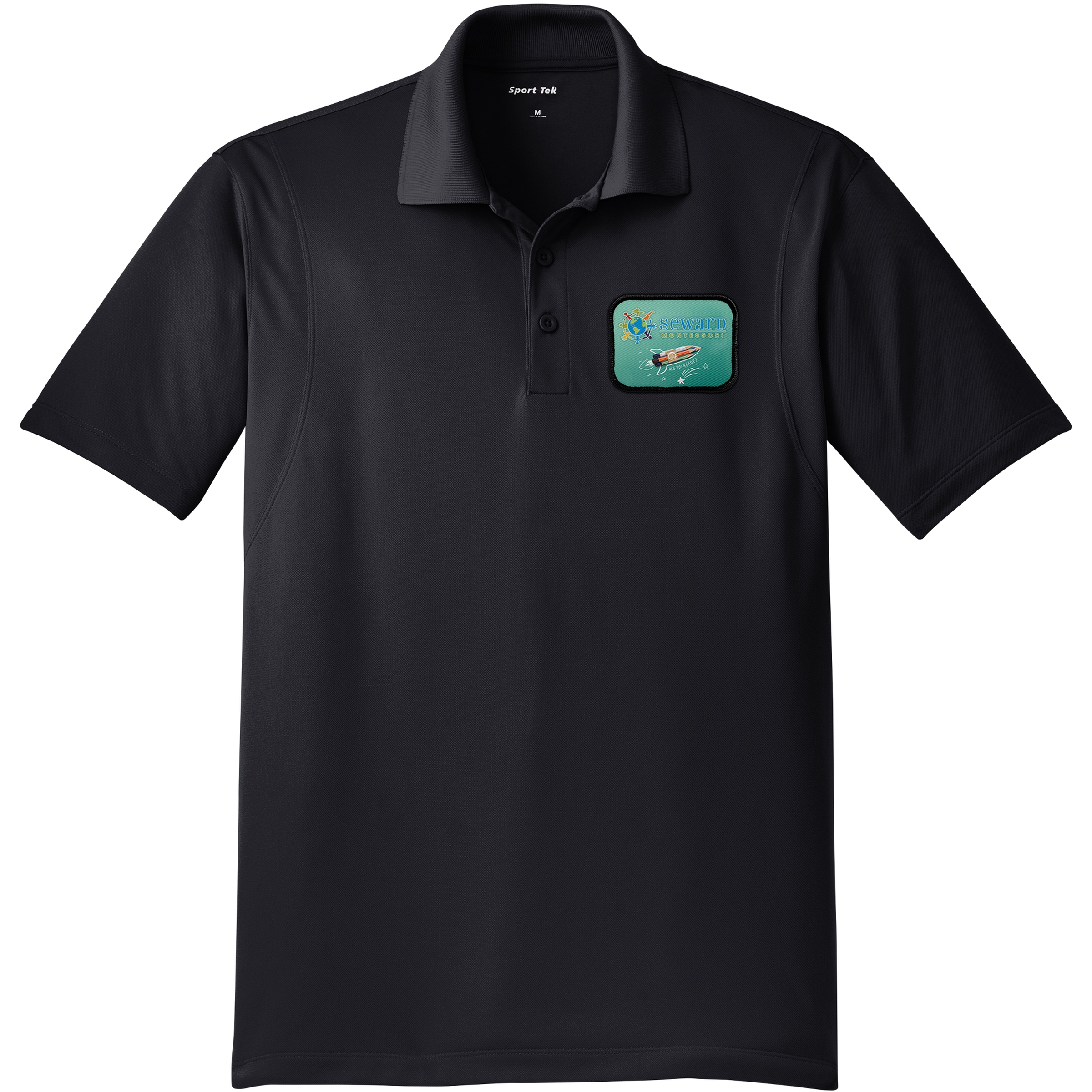 Sport-Tek® Micropique Sport-Wick® Polo w/Emblem 1