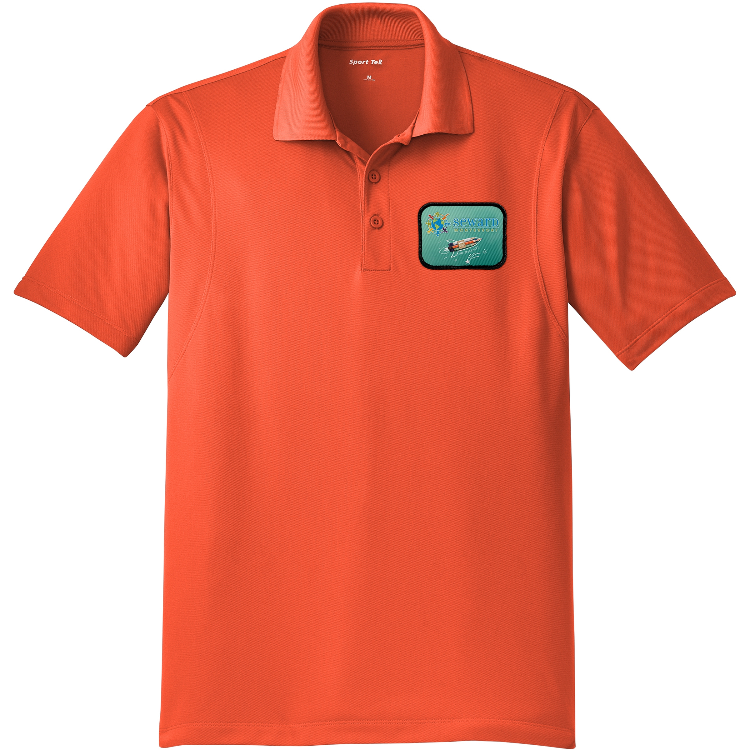 Sport-Tek® Micropique Sport-Wick® Polo w/Emblem 1