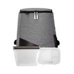 Food Storage To Go Backpack Set - White Food Storage To Go Backpack Set - White