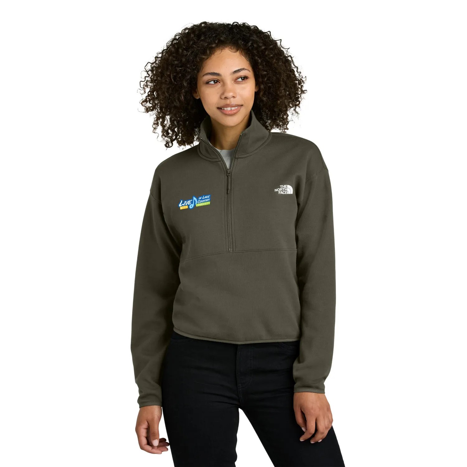 The North Face® Women%27s Double-Knit 1/2-Zip Fleece 1