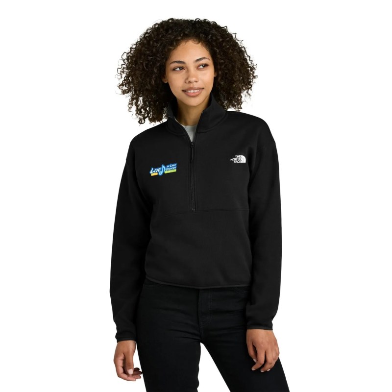 The North Face® Women%27s Double-Knit 1/2-Zip Fleece 1 The North Face® Women%27s Double-Knit 1/2-Zip Fleece 1