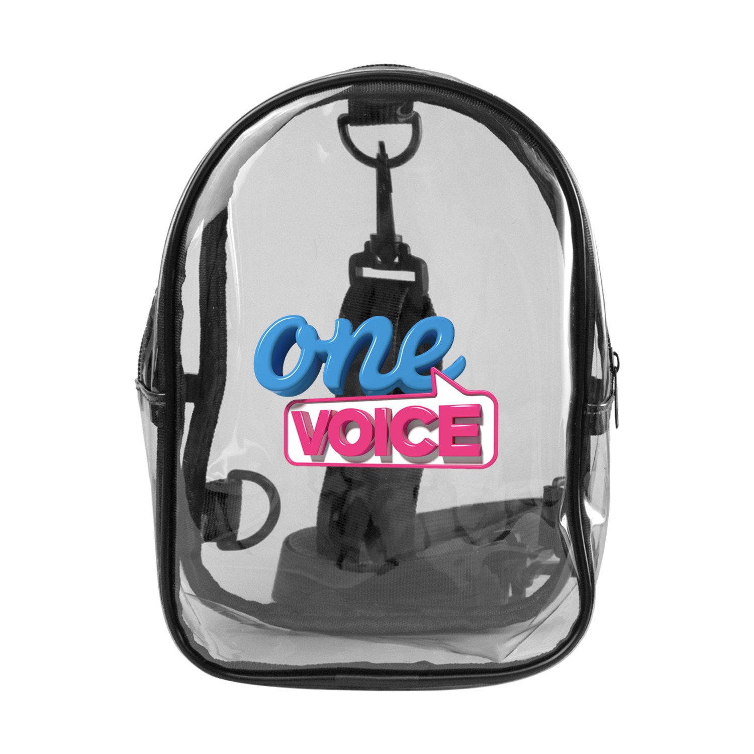Colorful Clear Crossbody Bag 1
