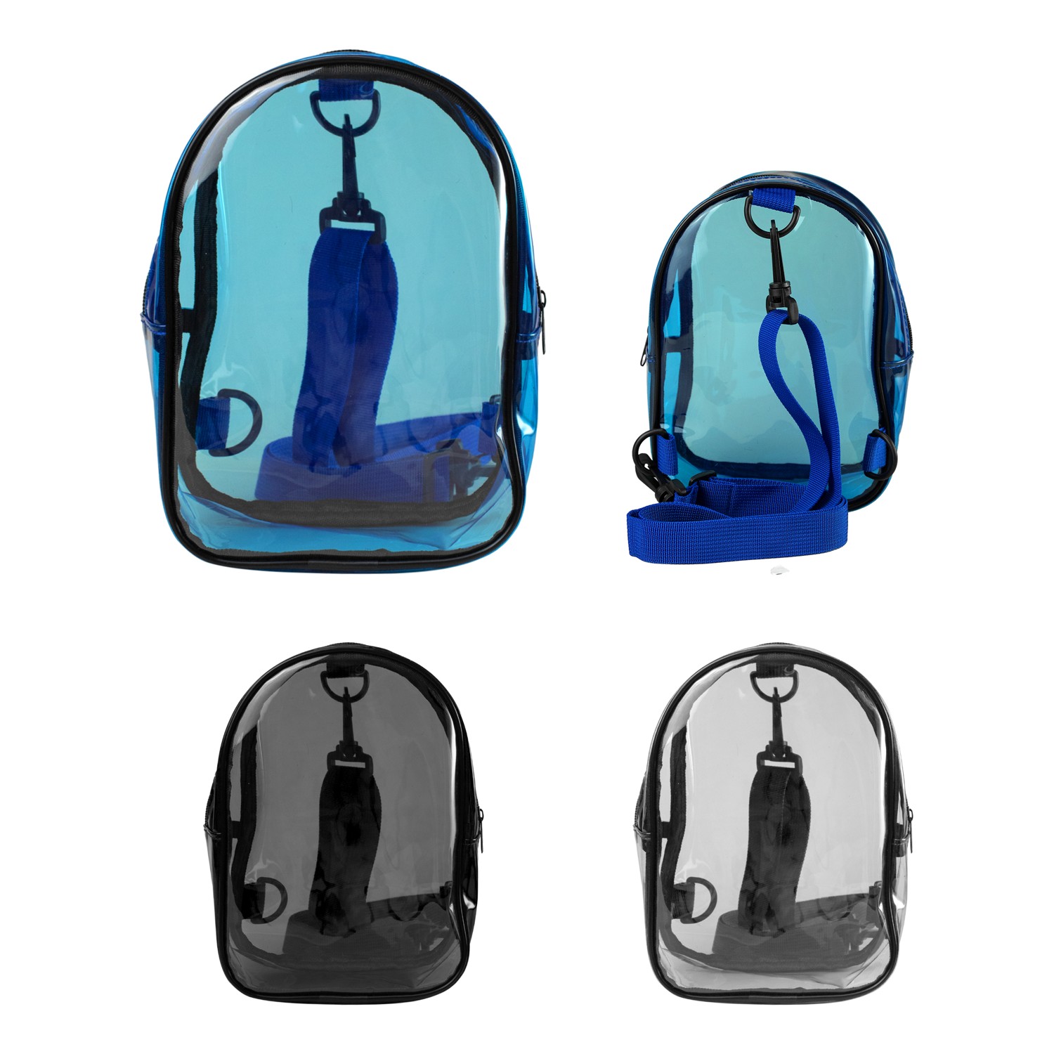 Colorful Clear Crossbody Bag 1
