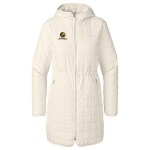 The North Face® Women's Iron Drift Quilted Hooded Parka - TNF Matte Black Logo The North Face® Women's Iron Drift Quilted Hooded Parka - TNF Matte Black Logo