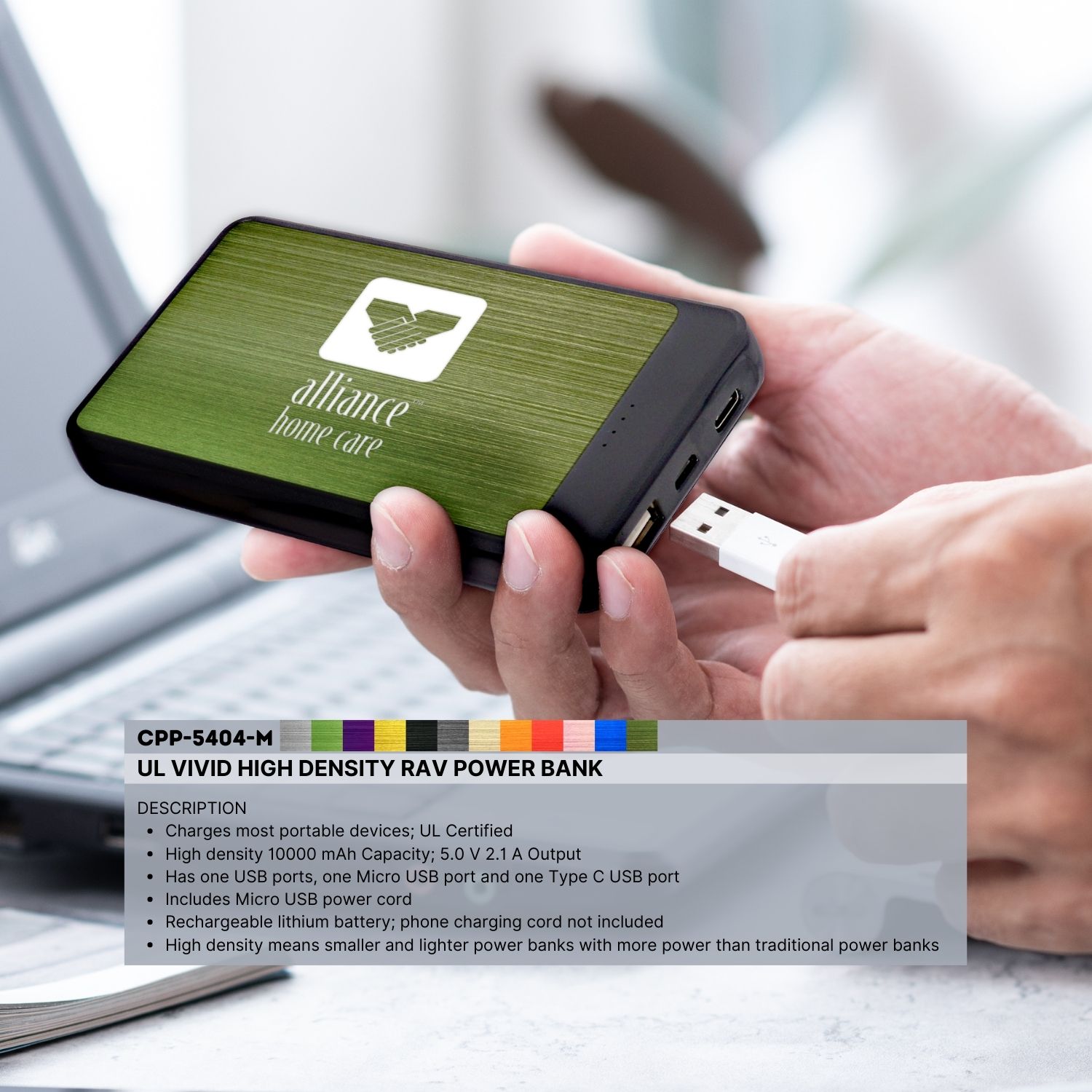 UL Vivid High Density Rav Power Bank 1