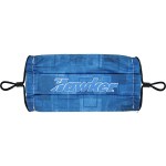 Single Pleat Full Color Fabric Face Mask - Logo 8 Single Pleat Full Color Fabric Face Mask - Logo 8