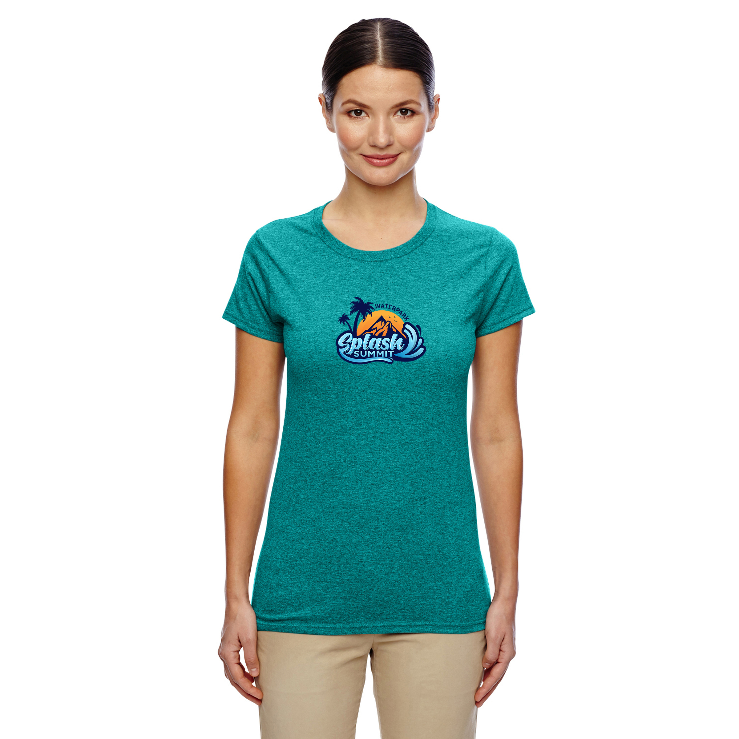 Gildan® Ladies Heavy Cotton™ 100% Cotton T-Shirt 1