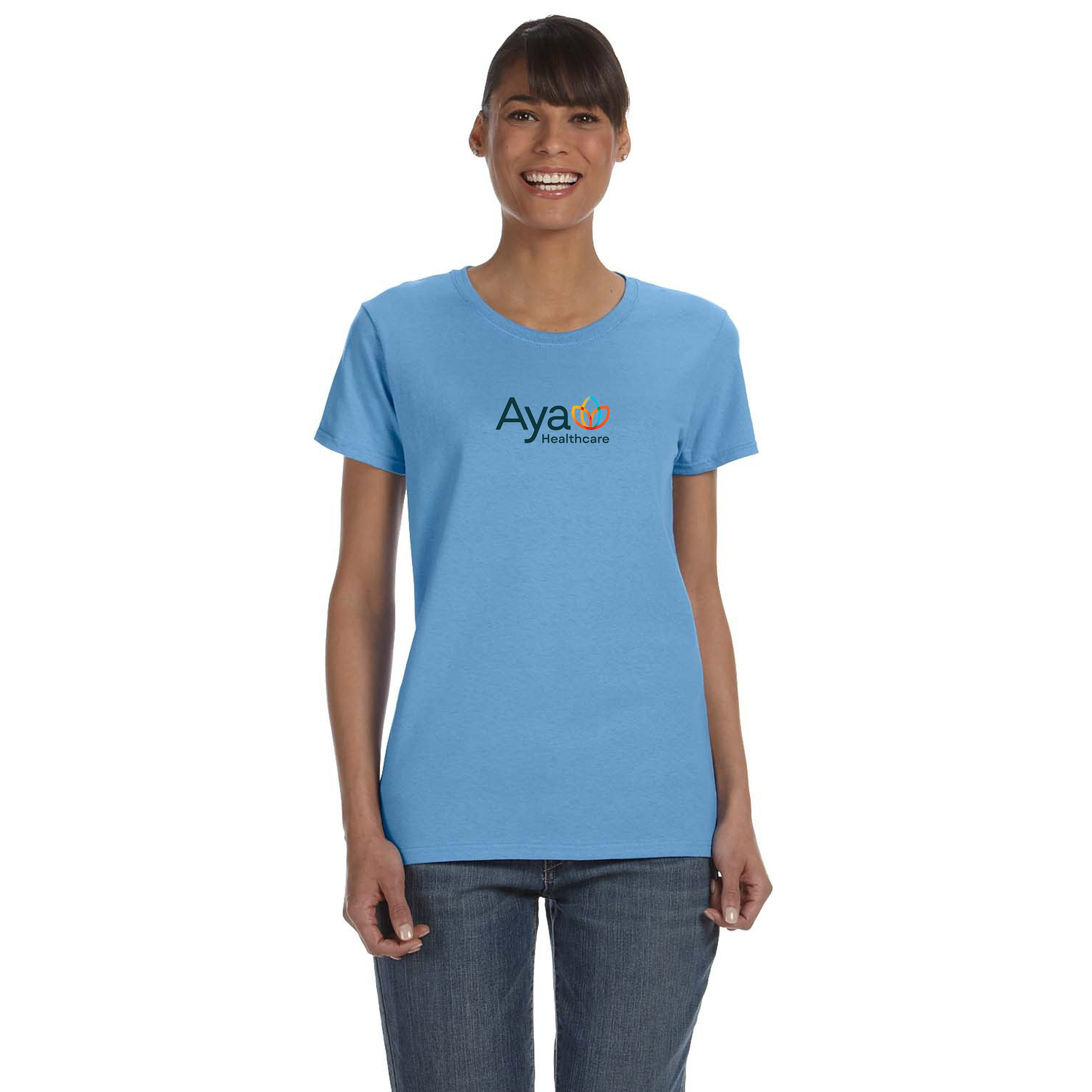 Gildan® Ladies Heavy Cotton™ 100% Cotton T-Shirt 1