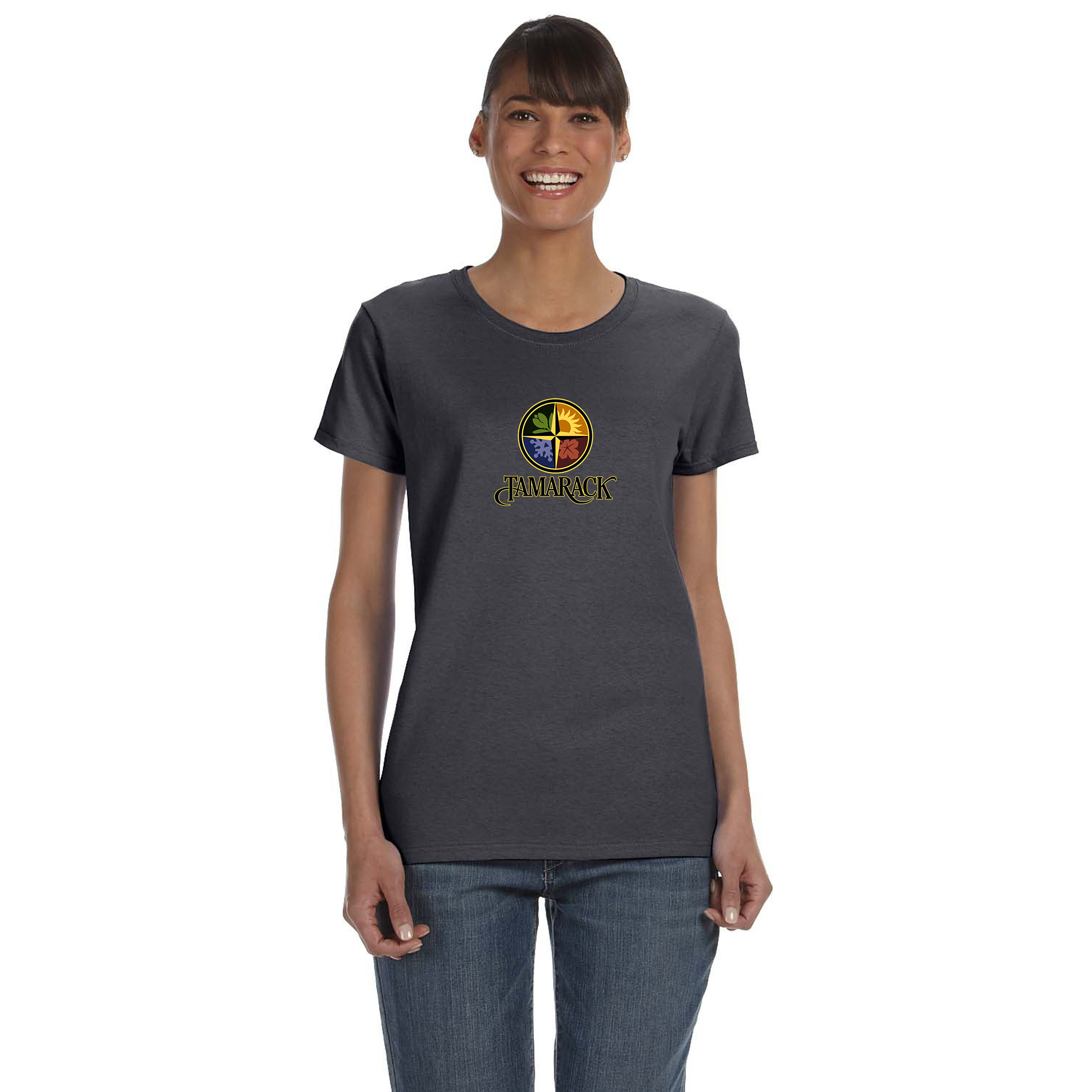Gildan® Ladies Heavy Cotton™ 100% Cotton T-Shirt 1