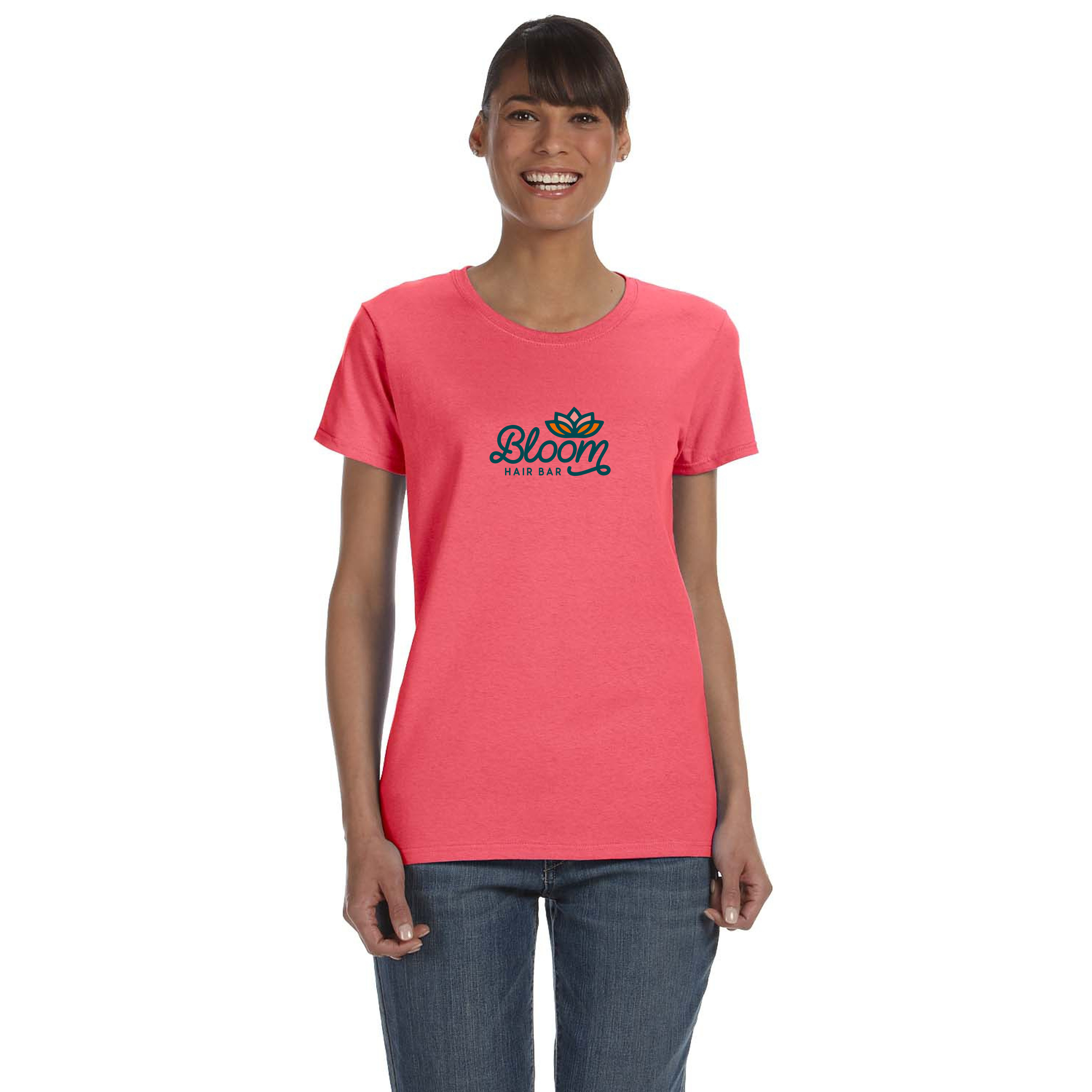 Gildan® Ladies Heavy Cotton™ 100% Cotton T-Shirt 1