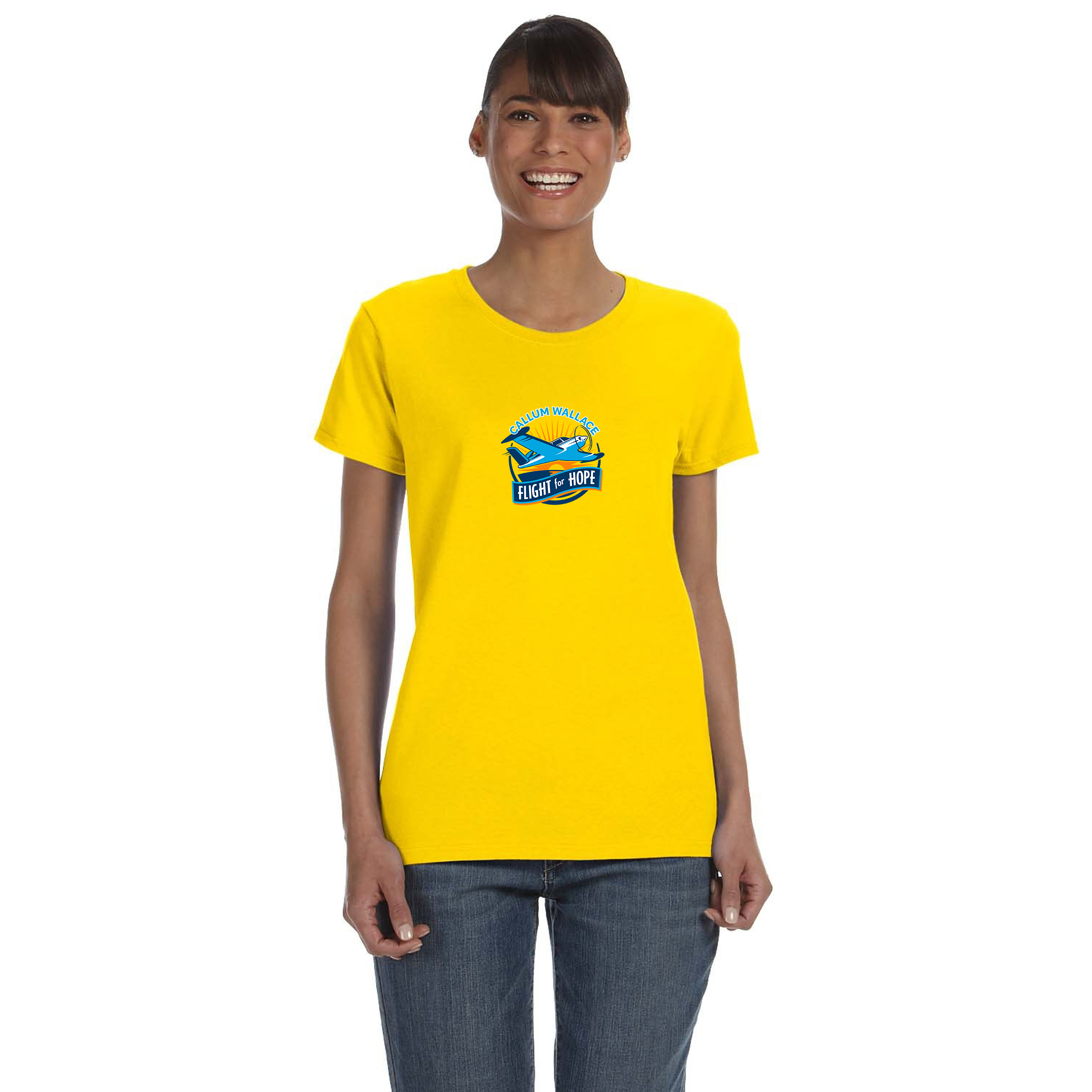 Gildan® Ladies Heavy Cotton™ 100% Cotton T-Shirt 1