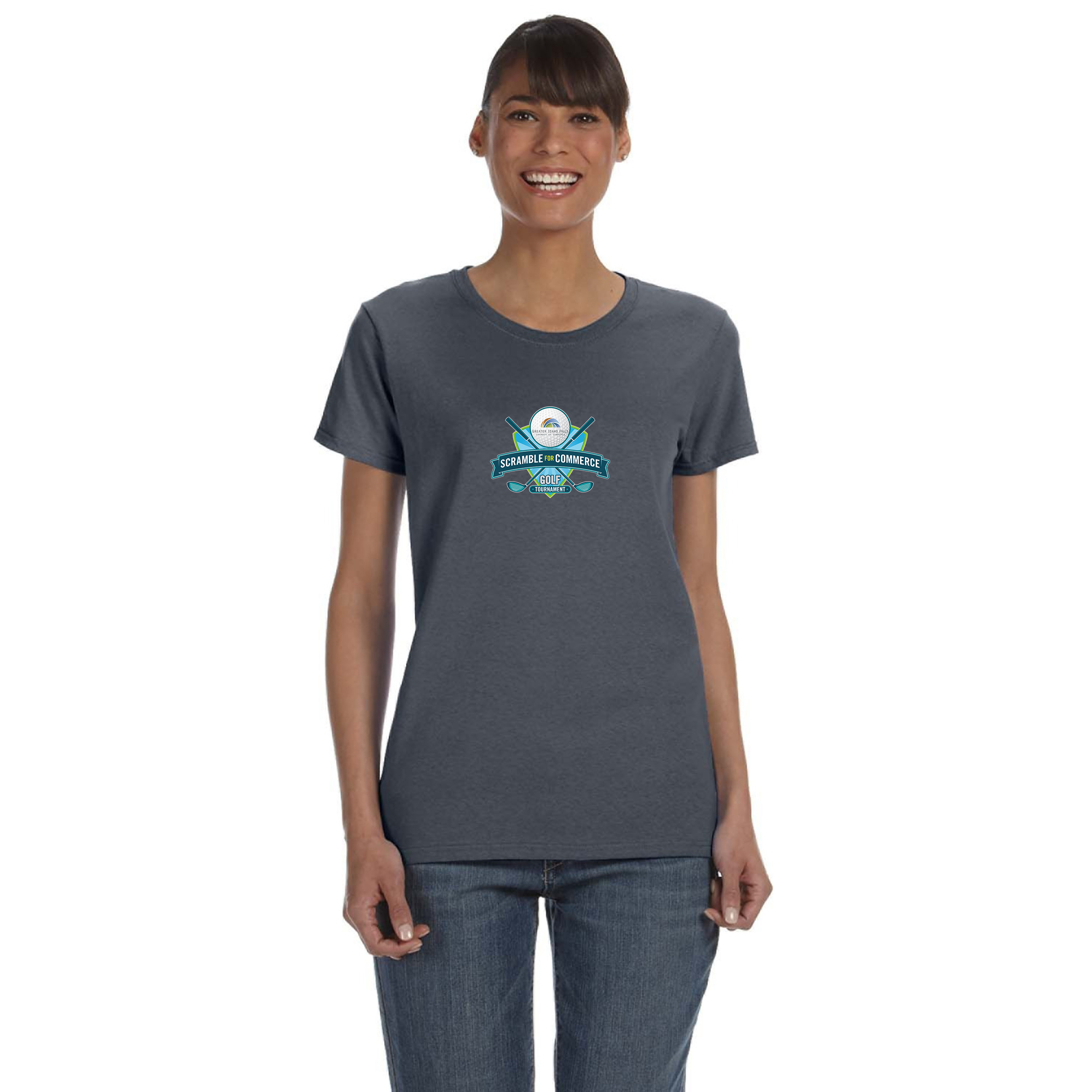 Gildan® Ladies Heavy Cotton™ 100% Cotton T-Shirt 1