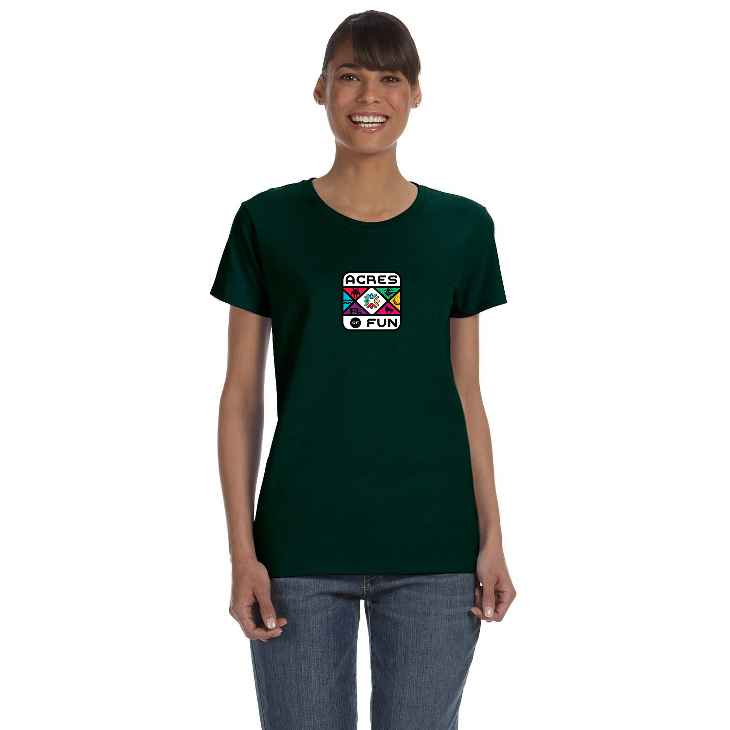 Gildan® Ladies Heavy Cotton™ 100% Cotton T-Shirt 1