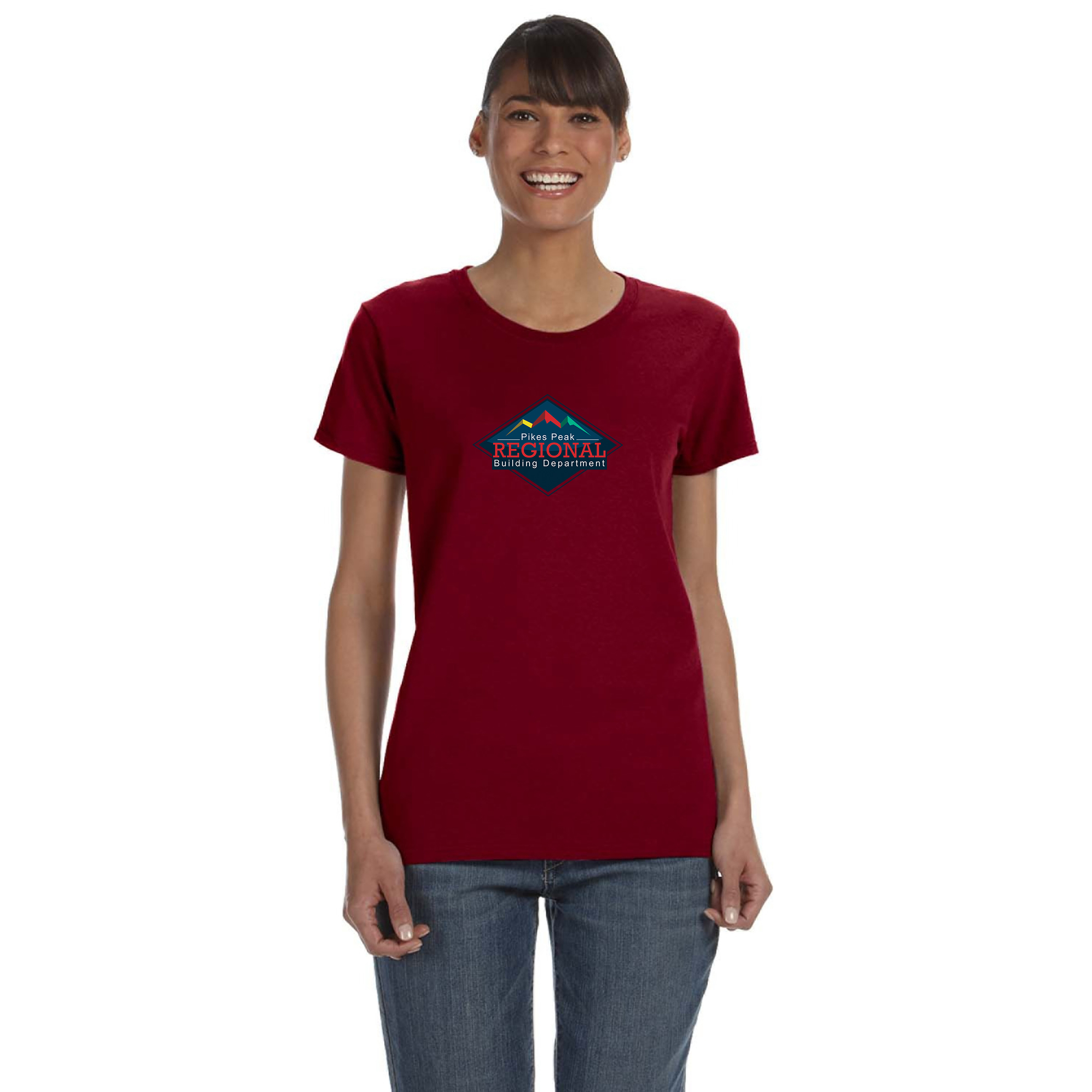 Gildan® Ladies Heavy Cotton™ 100% Cotton T-Shirt 1