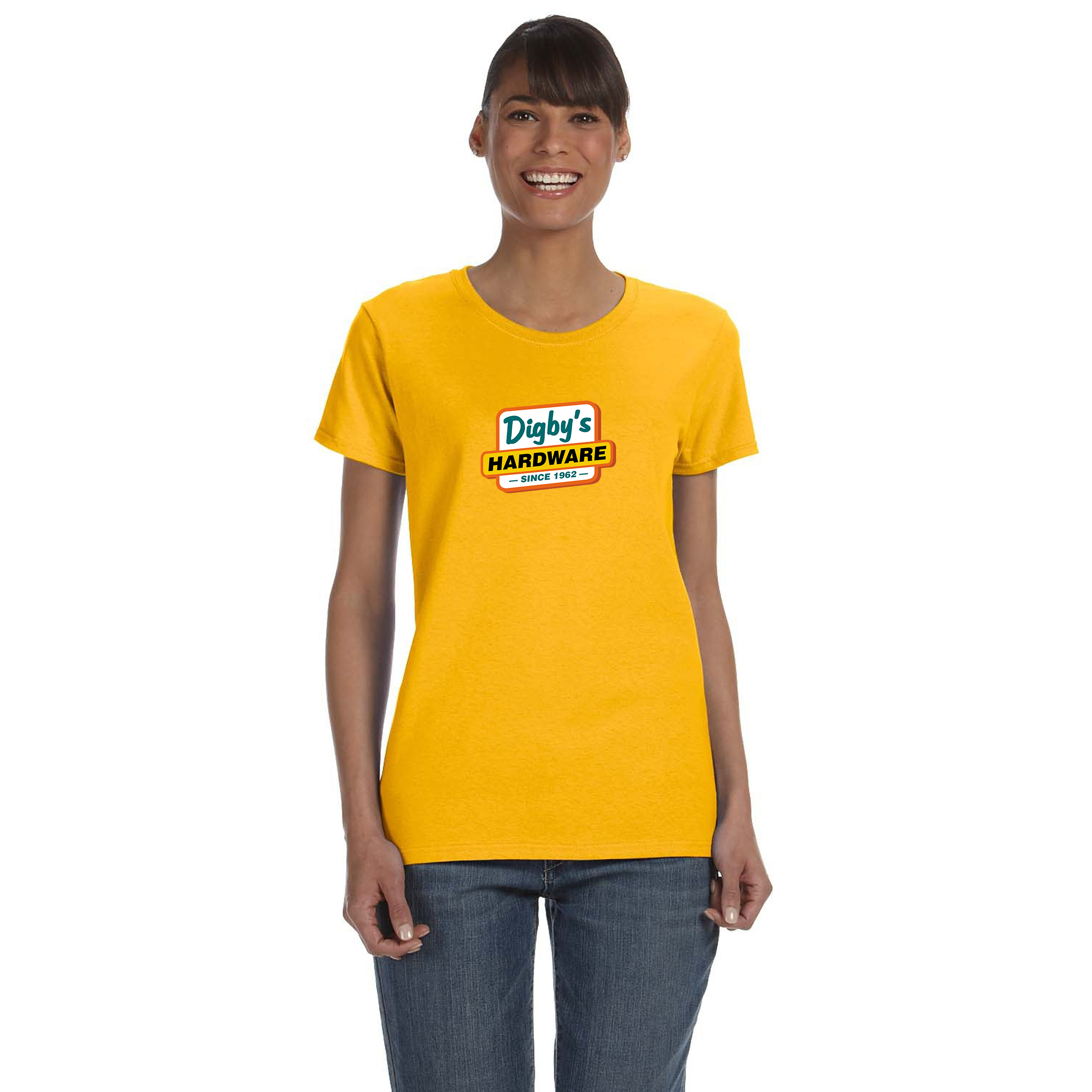 Gildan® Ladies Heavy Cotton™ 100% Cotton T-Shirt 1