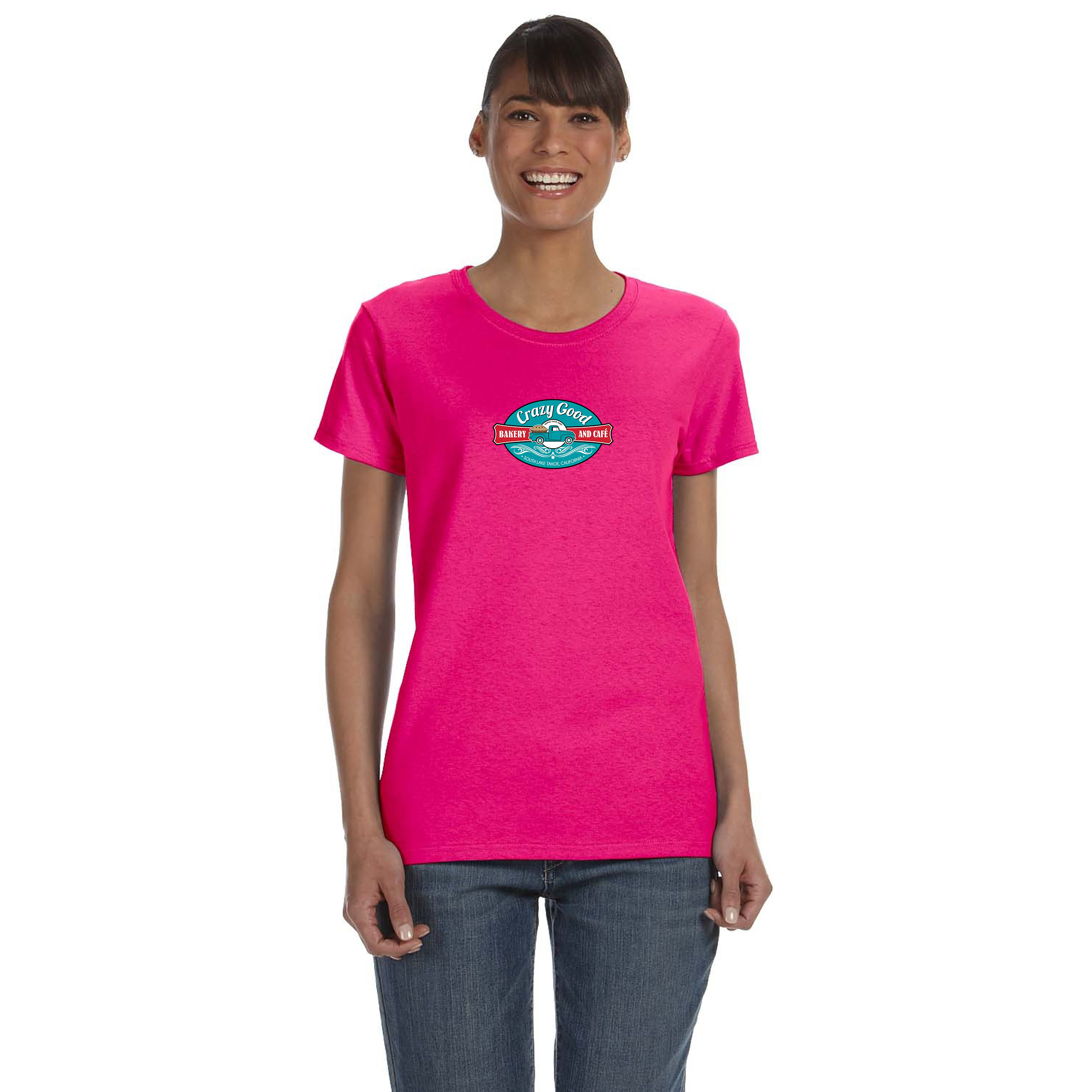 Gildan® Ladies Heavy Cotton™ 100% Cotton T-Shirt 1