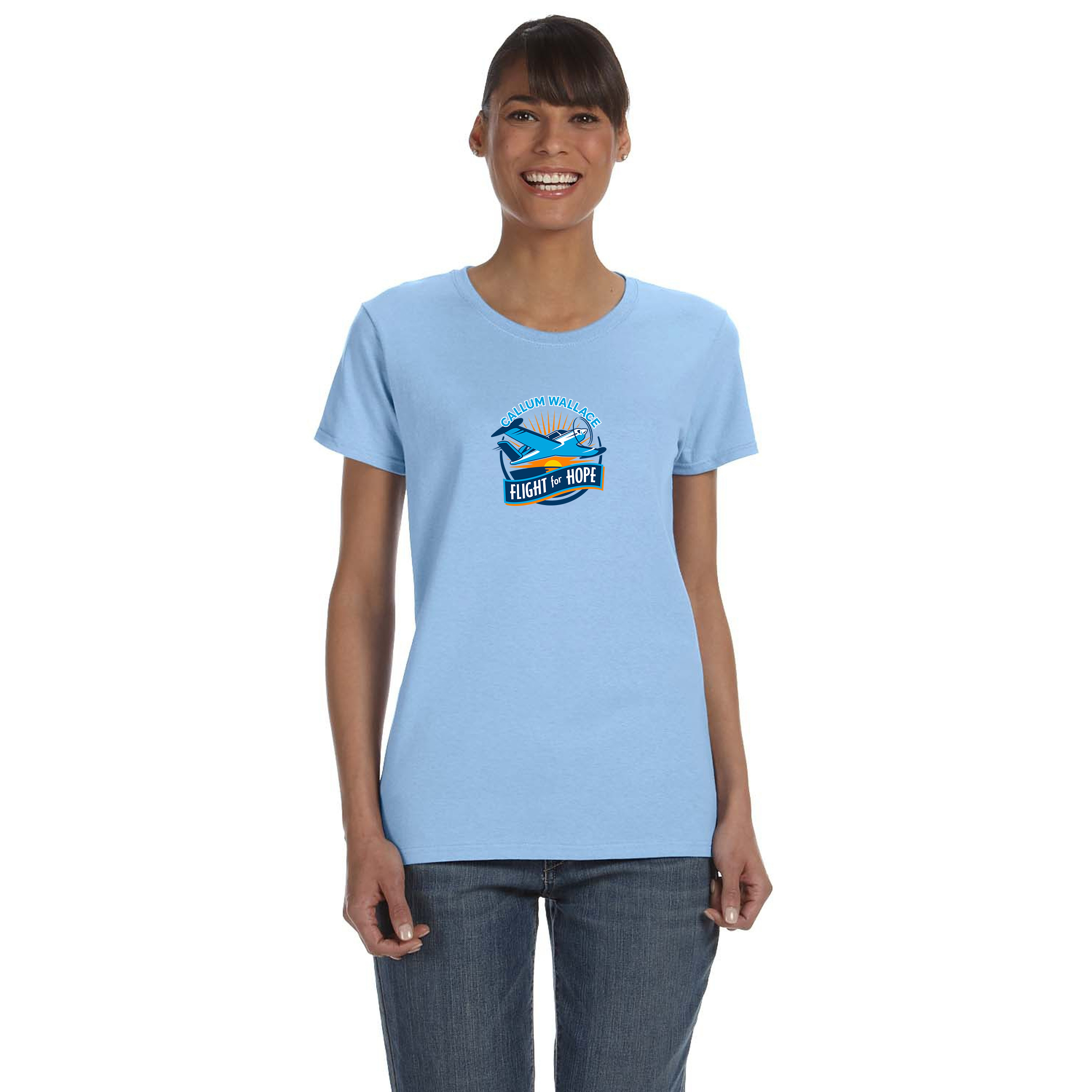 Gildan® Ladies Heavy Cotton™ 100% Cotton T-Shirt 1