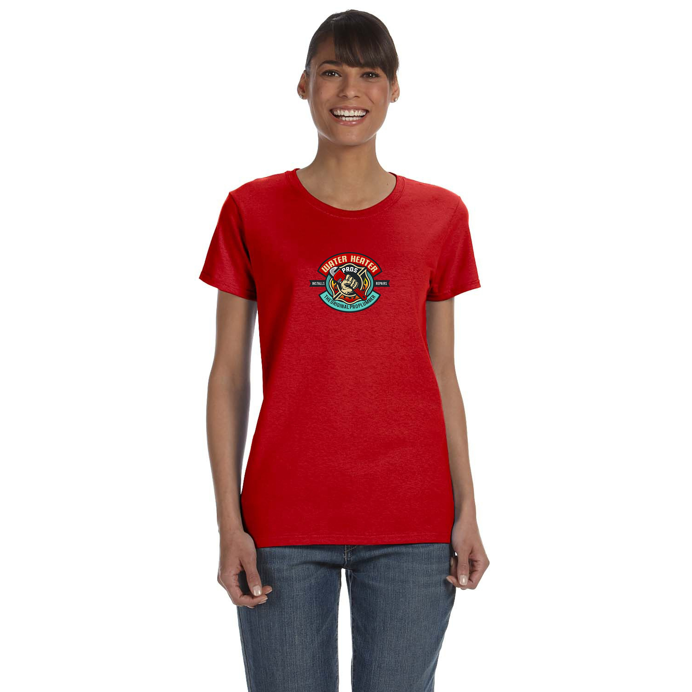 Gildan® Ladies Heavy Cotton™ 100% Cotton T-Shirt 1