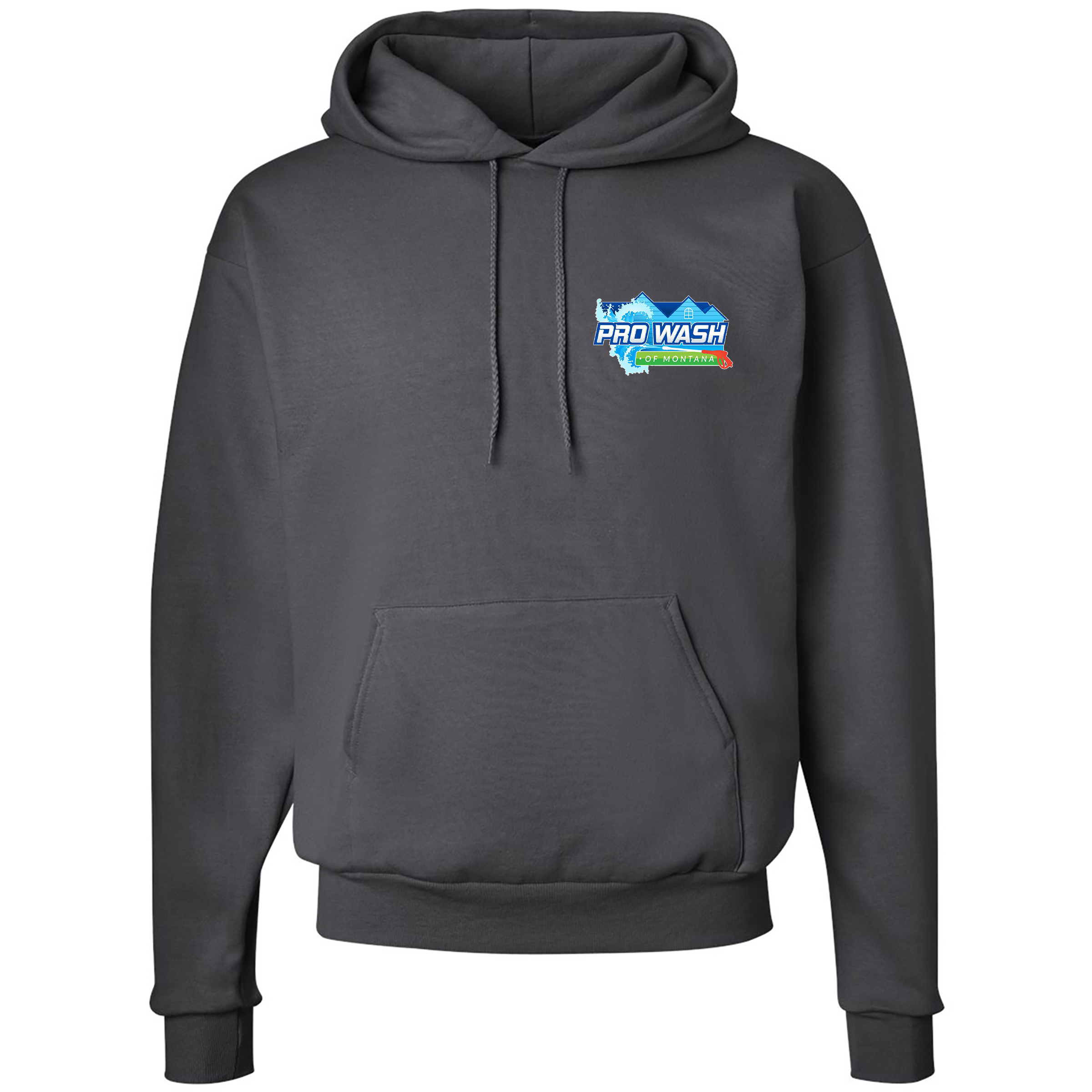 Hanes® EcoSmart® - Pullover Hooded Sweatshirt 1