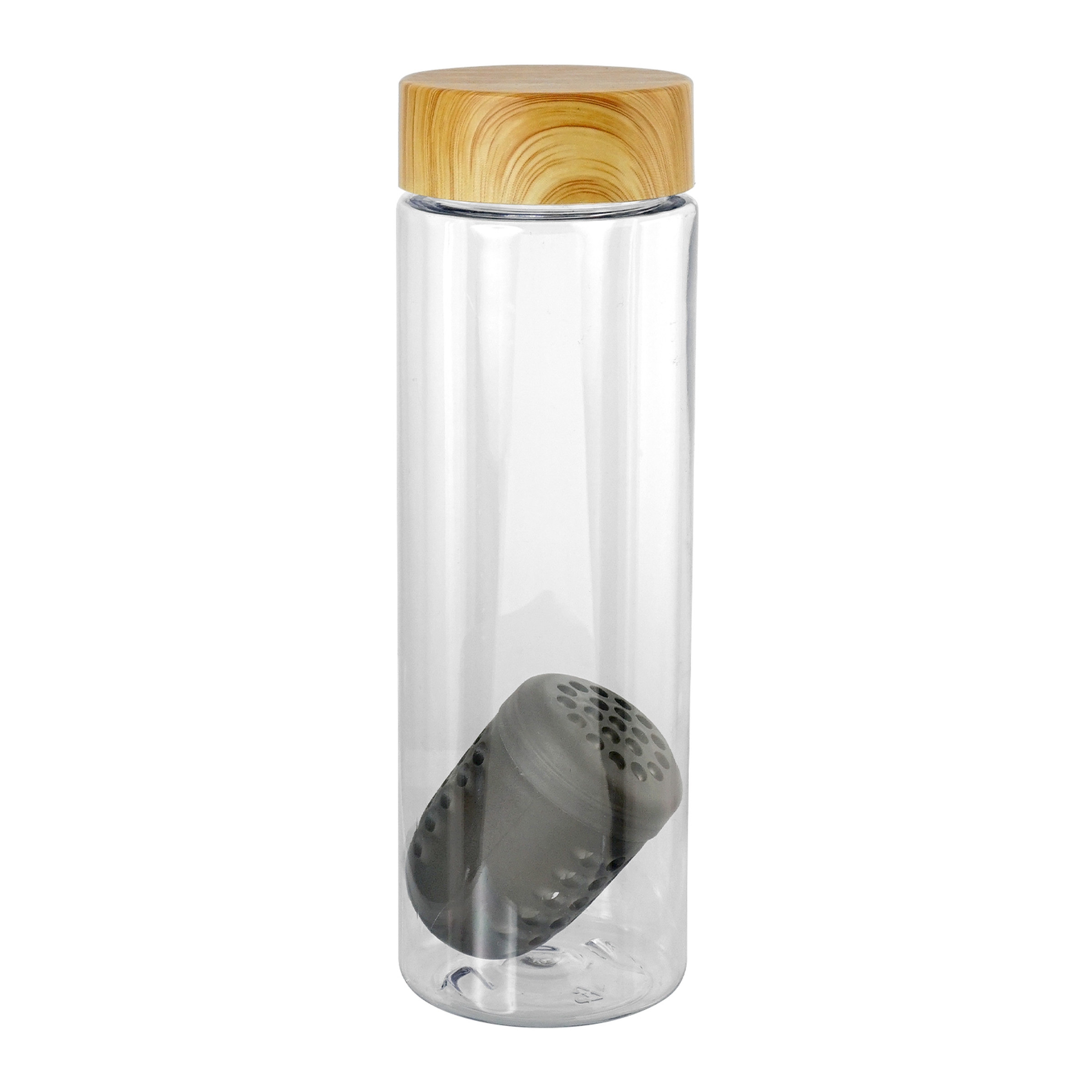 Bamboo Pattern 24 oz Recycled Bottle with Floating Infuser 1