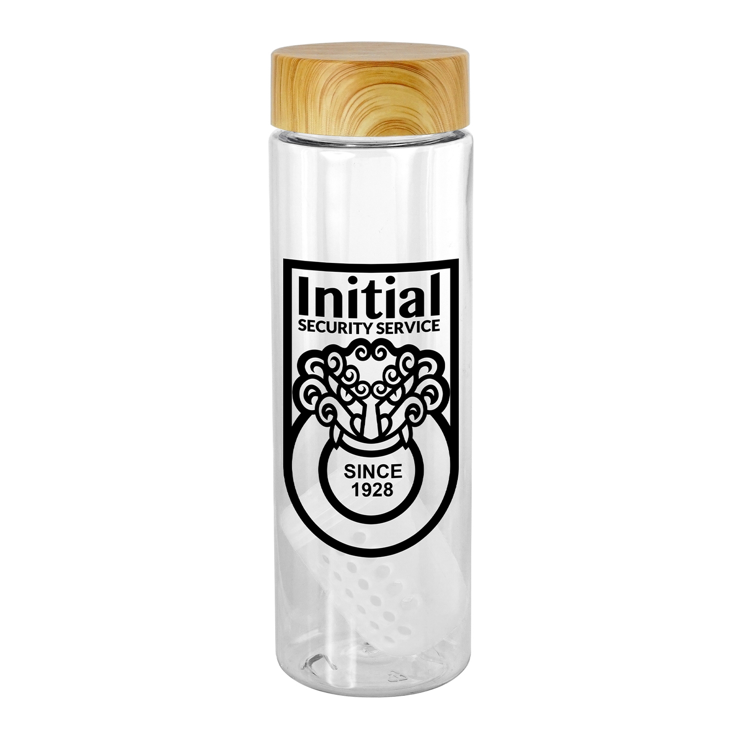 Bamboo Pattern 24 oz Recycled Bottle with Floating Infuser 1
