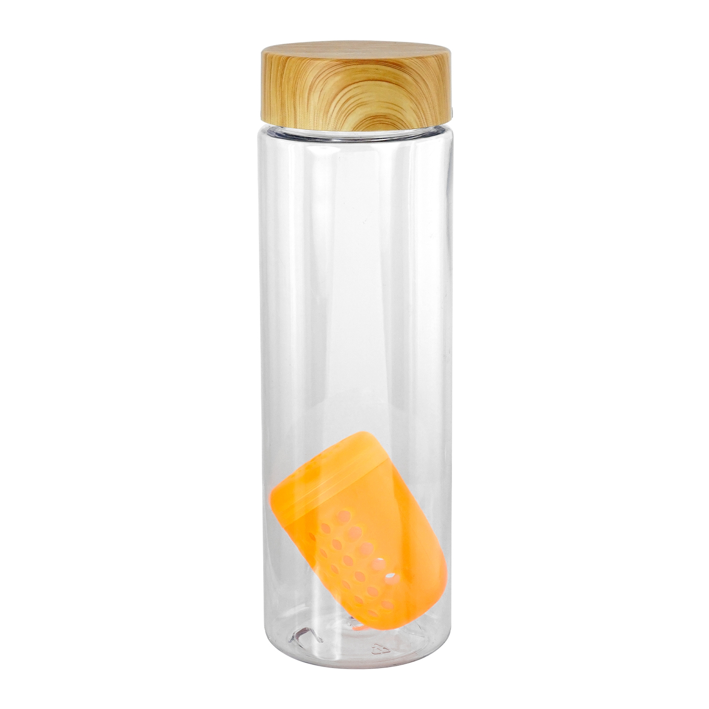 Bamboo Pattern 24 oz Recycled Bottle with Floating Infuser 1