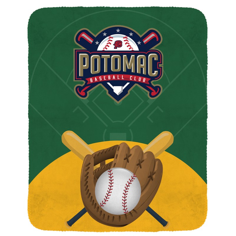 Baseball Velvety Recycled Plush Blanket 1 Baseball Velvety Recycled Plush Blanket 1