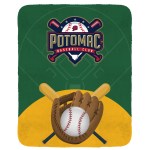 Baseball Velvety Recycled Plush Blanket 1 Baseball Velvety Recycled Plush Blanket 1
