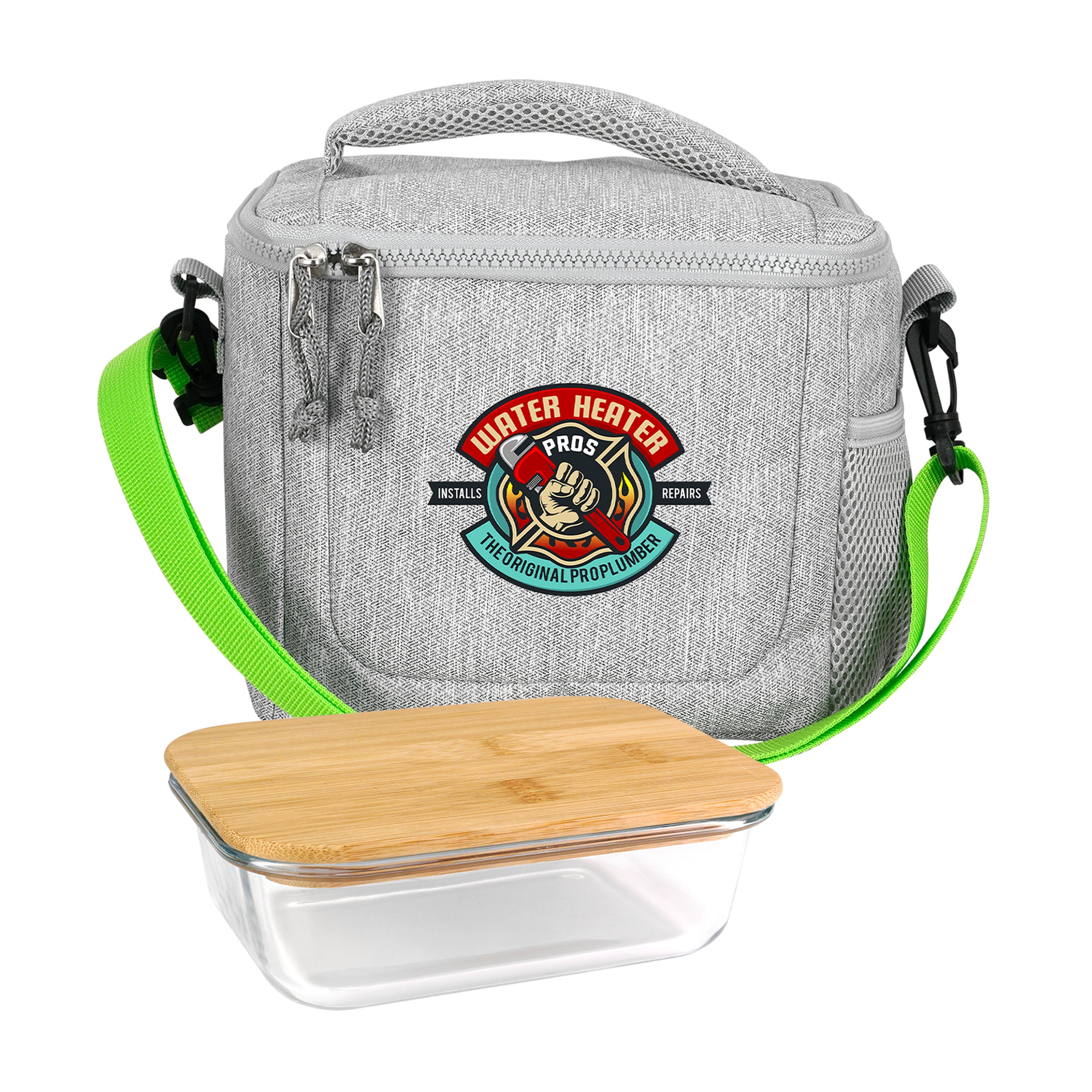 Adventure Cooler Bamboo Lunch Set 1