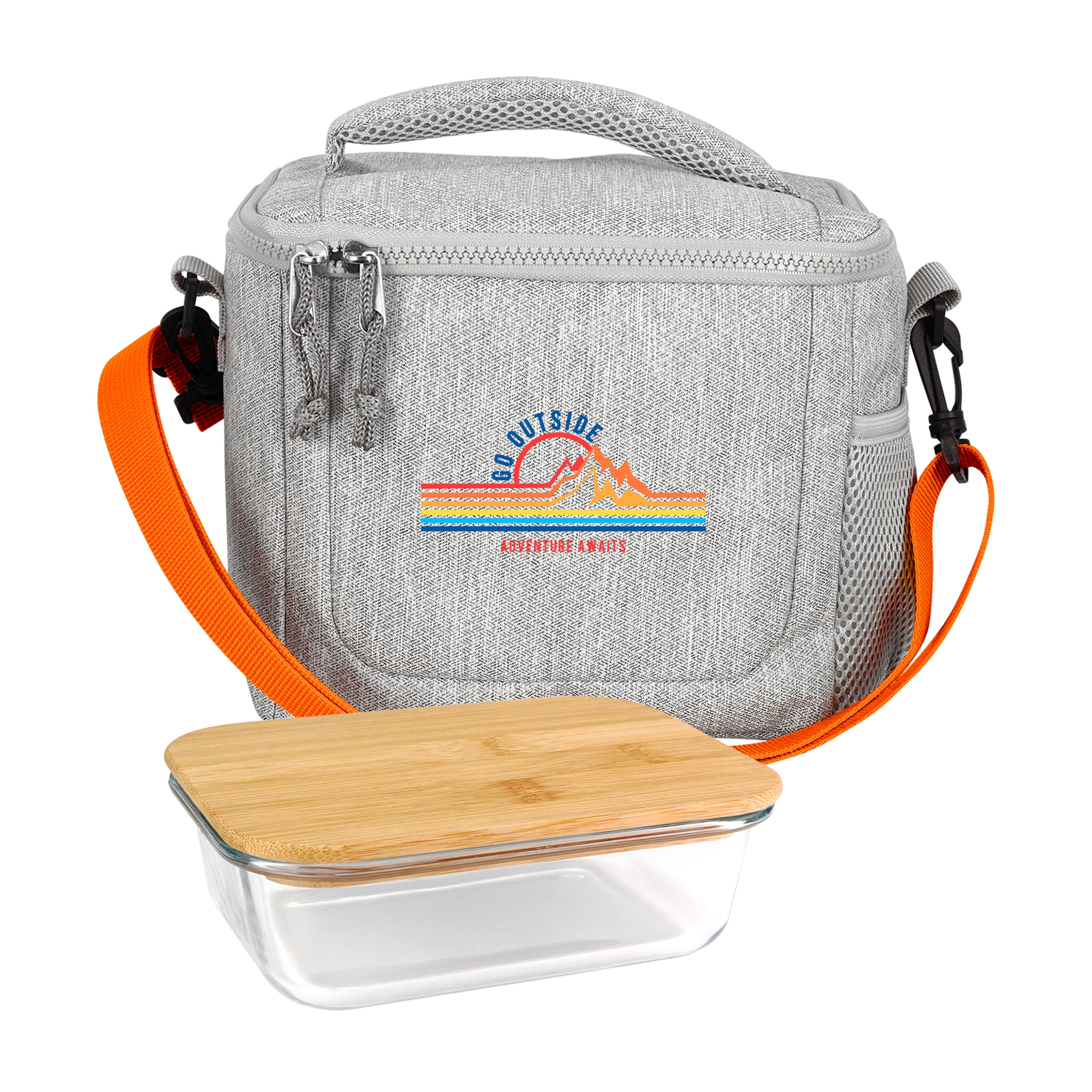 Adventure Cooler Bamboo Lunch Set 1