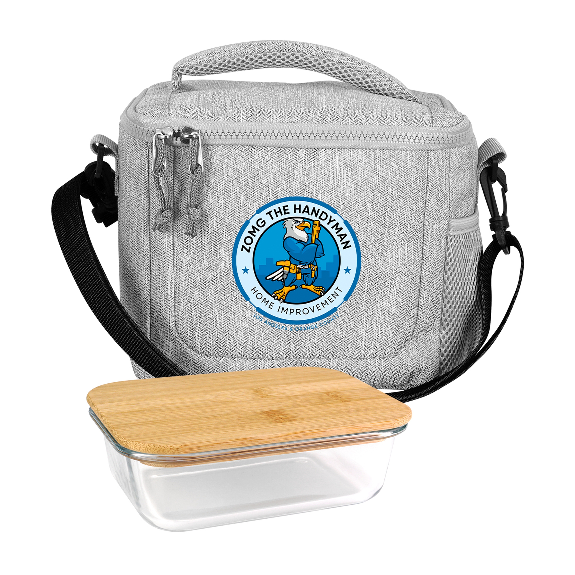 Adventure Cooler Bamboo Lunch Set 1