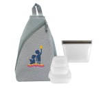 Speck Sling Portion Control Reusable Lunch Set - gray Speck Sling Portion Control Reusable Lunch Set - gray