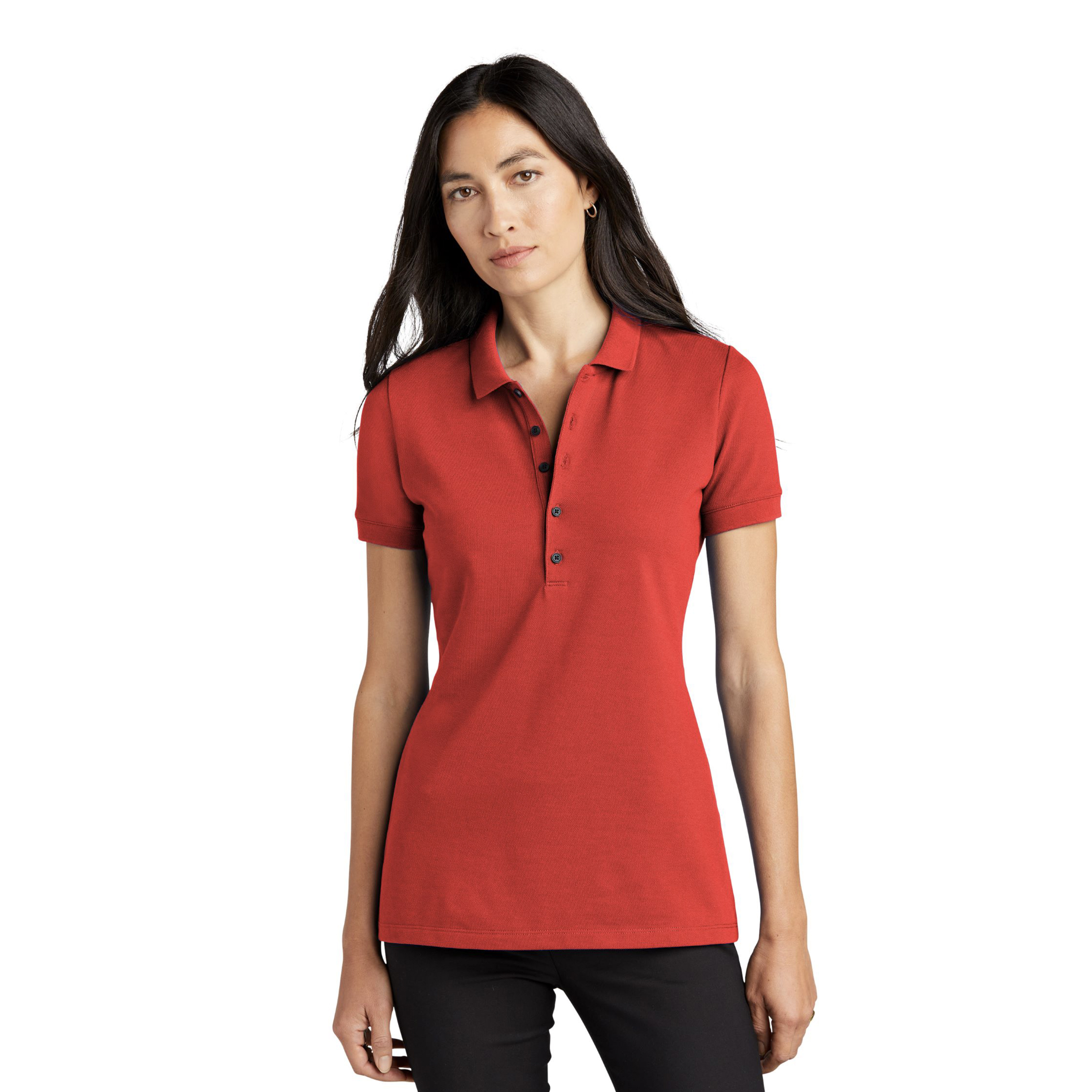 Mercer+Mettle® Women%27s Stretch Heavyweight Pique Polo 1