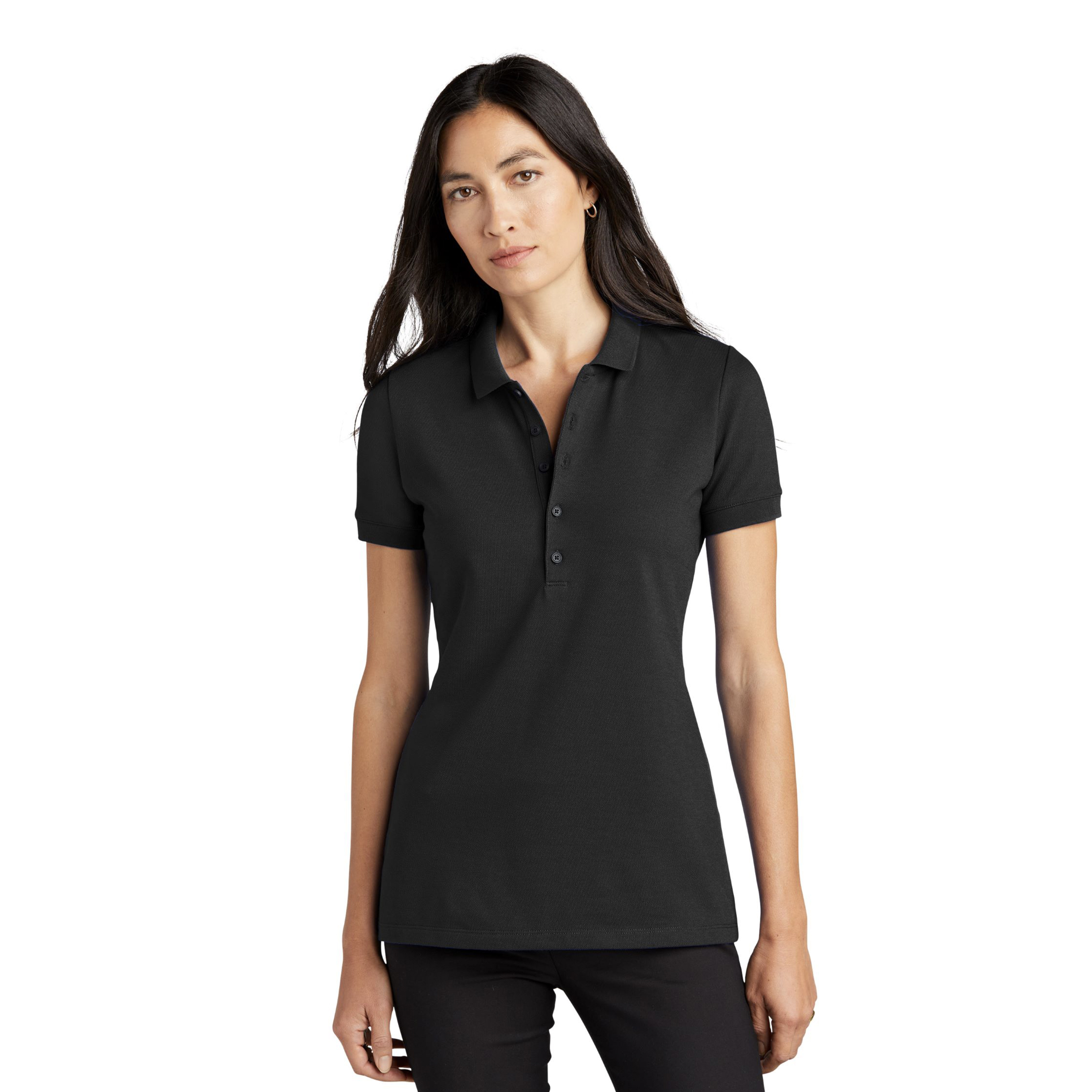 Mercer+Mettle® Women%27s Stretch Heavyweight Pique Polo 1