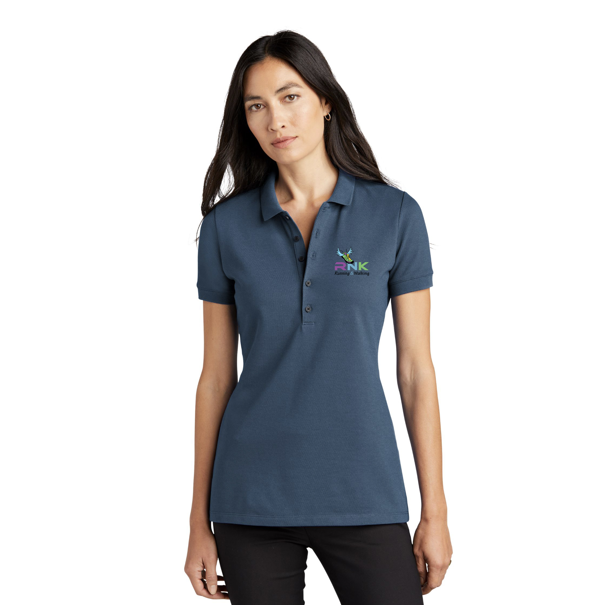 Mercer+Mettle® Women%27s Stretch Heavyweight Pique Polo 1